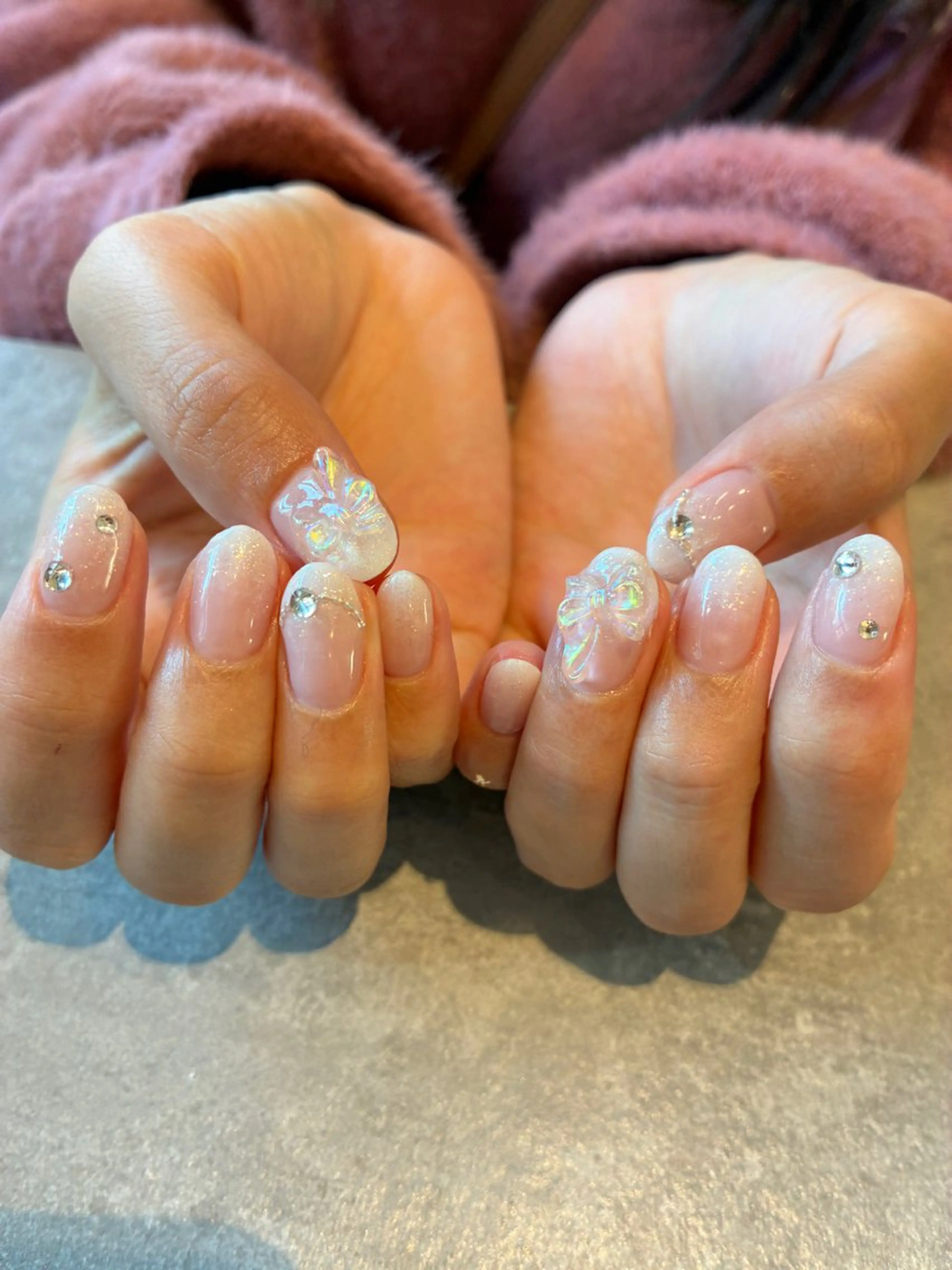 ネイル 持ち込み Nest 岩崎のネイルデザイン