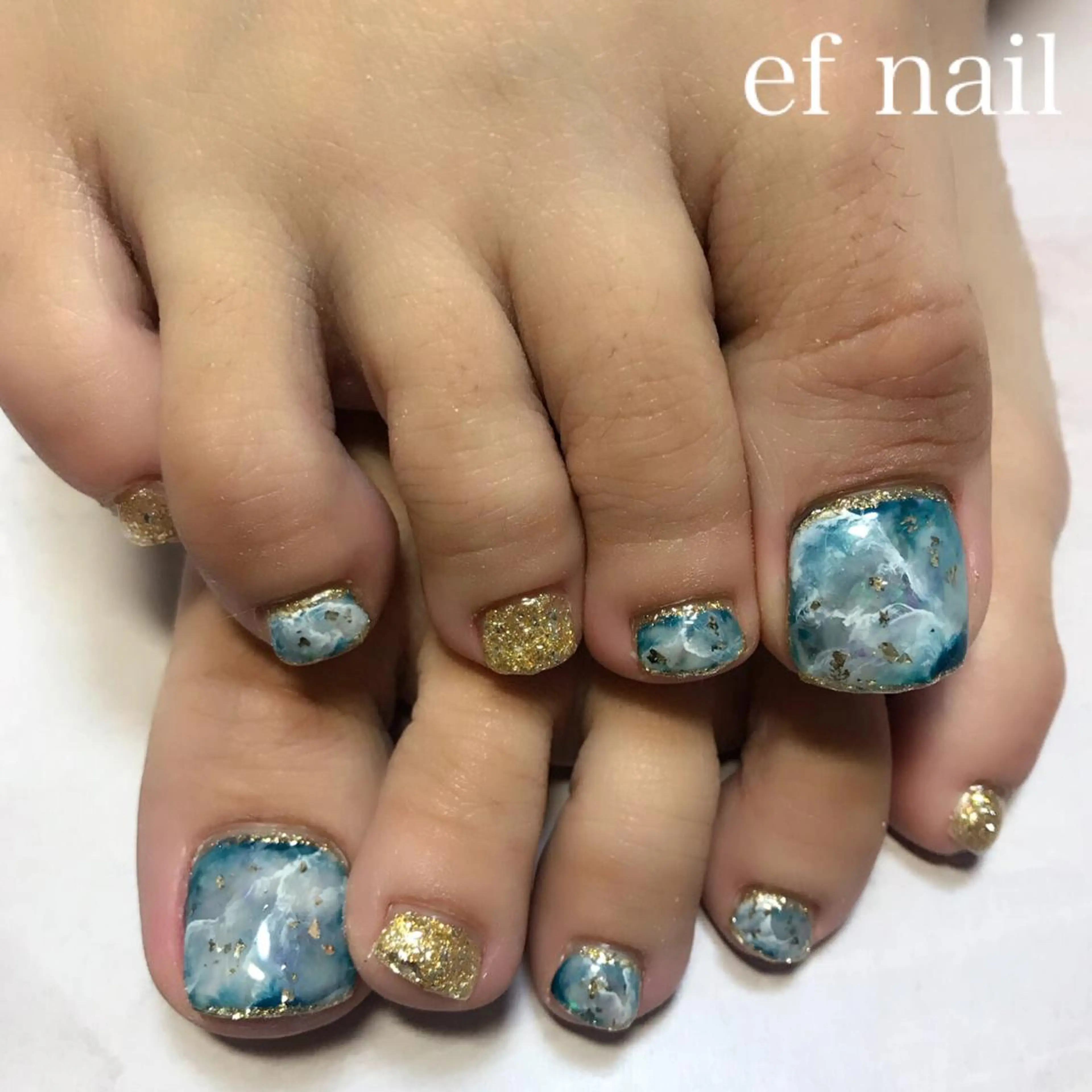 ネイル フットネイル ef nailのネイルデザイン