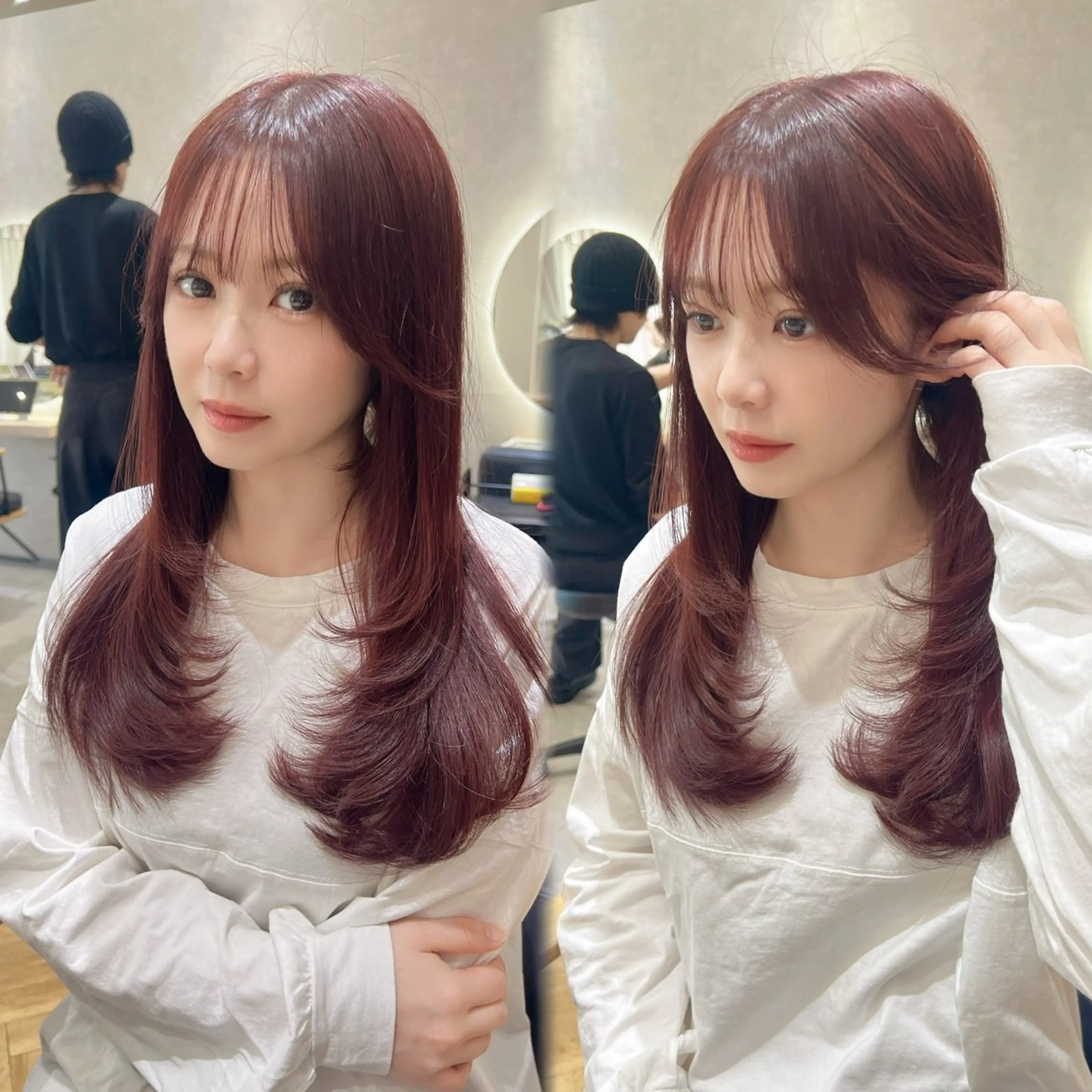 《カラーのみ希望の方はコレ🍎》🍒🙉髪質改善inイルミナorアディクシーカラーの写真