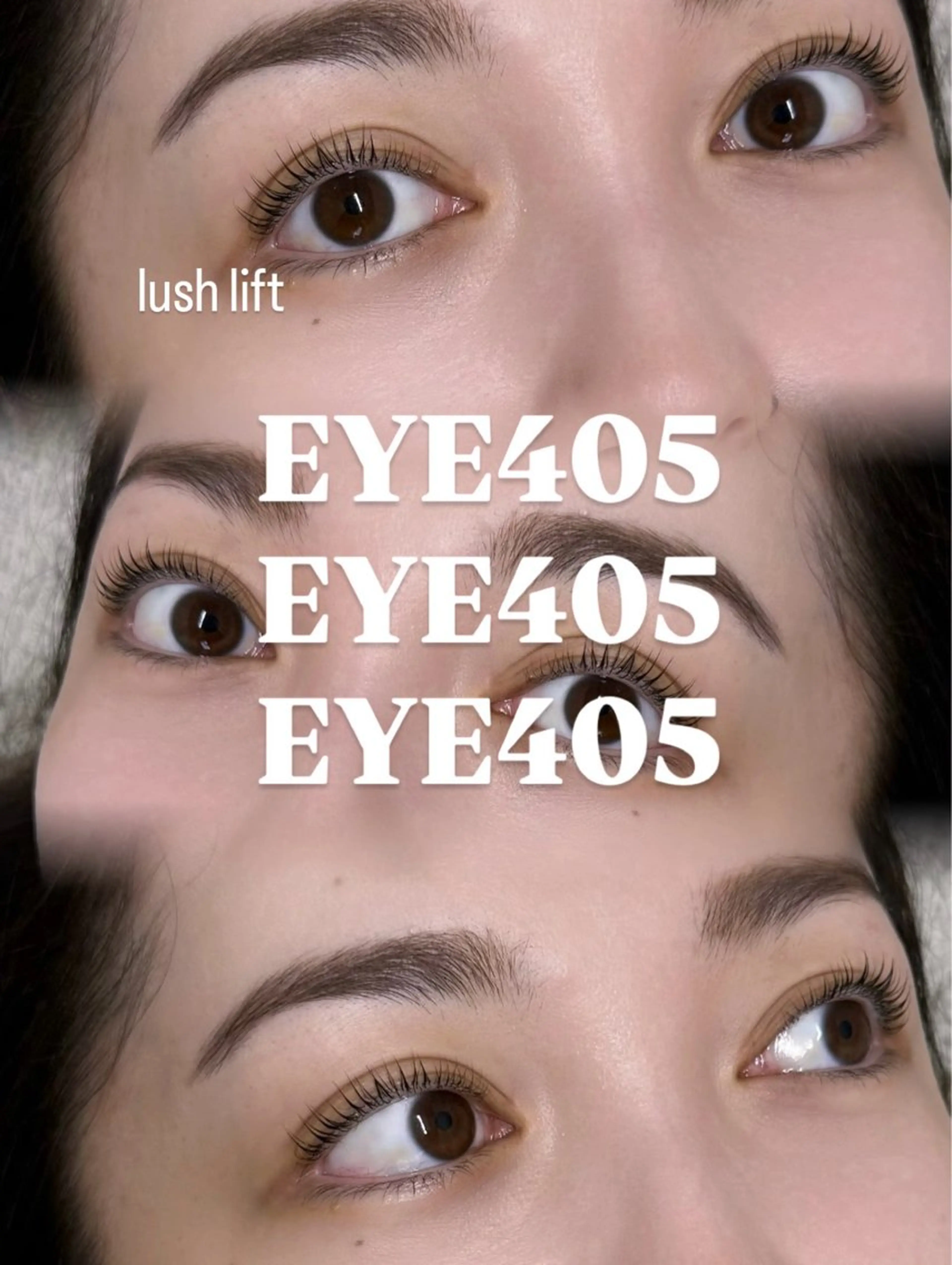 マツエク・マツパ まつげパーマ 一重×まつ毛パーマ EYE405所属・EYE405 /Kana¨̮のマツエク・マツパデザイン