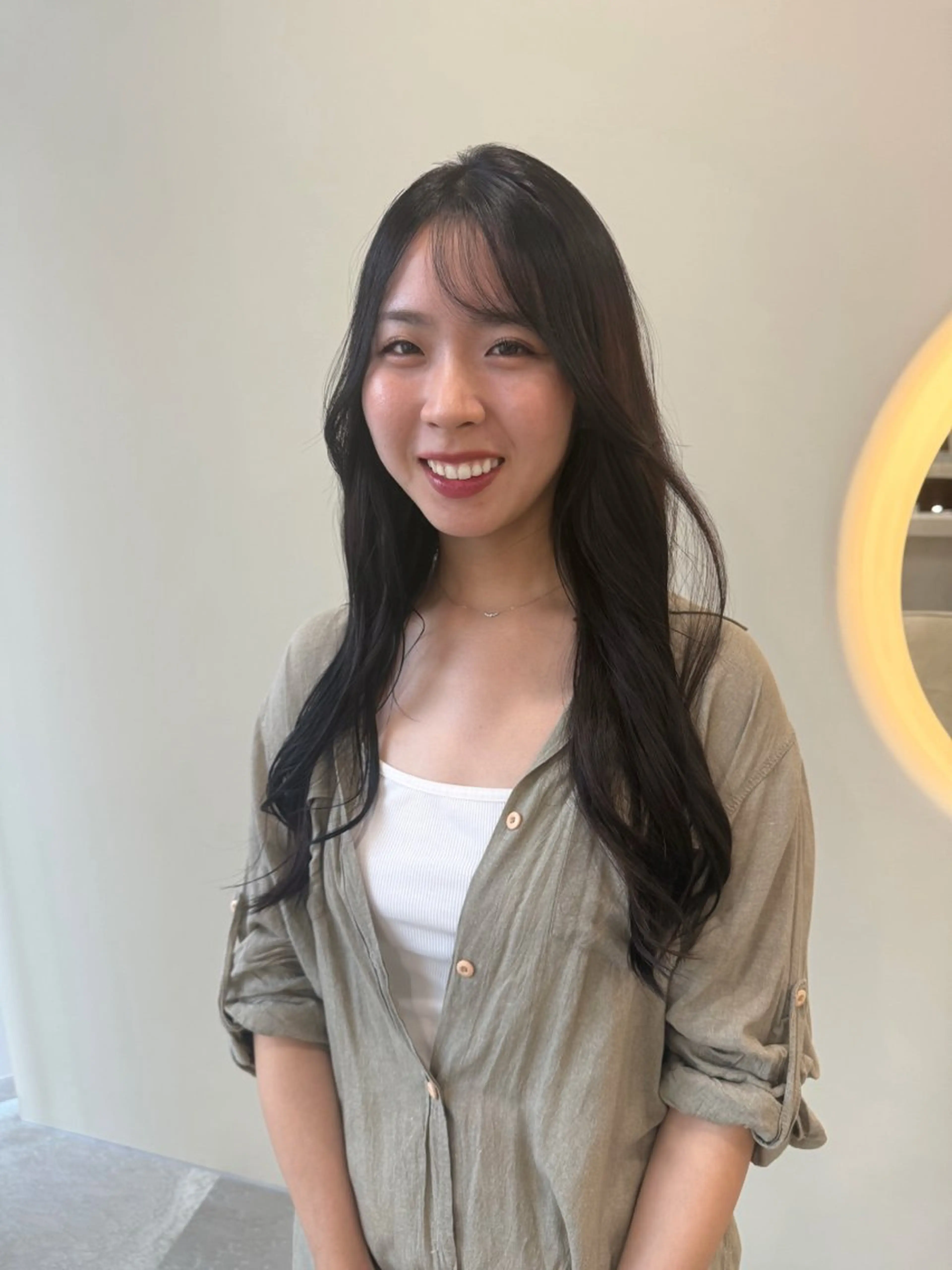 ロング カラー カット ヘアカラー トリートメント 🩶 AIRA / 透明感カラー 🩶のヘアスタイル