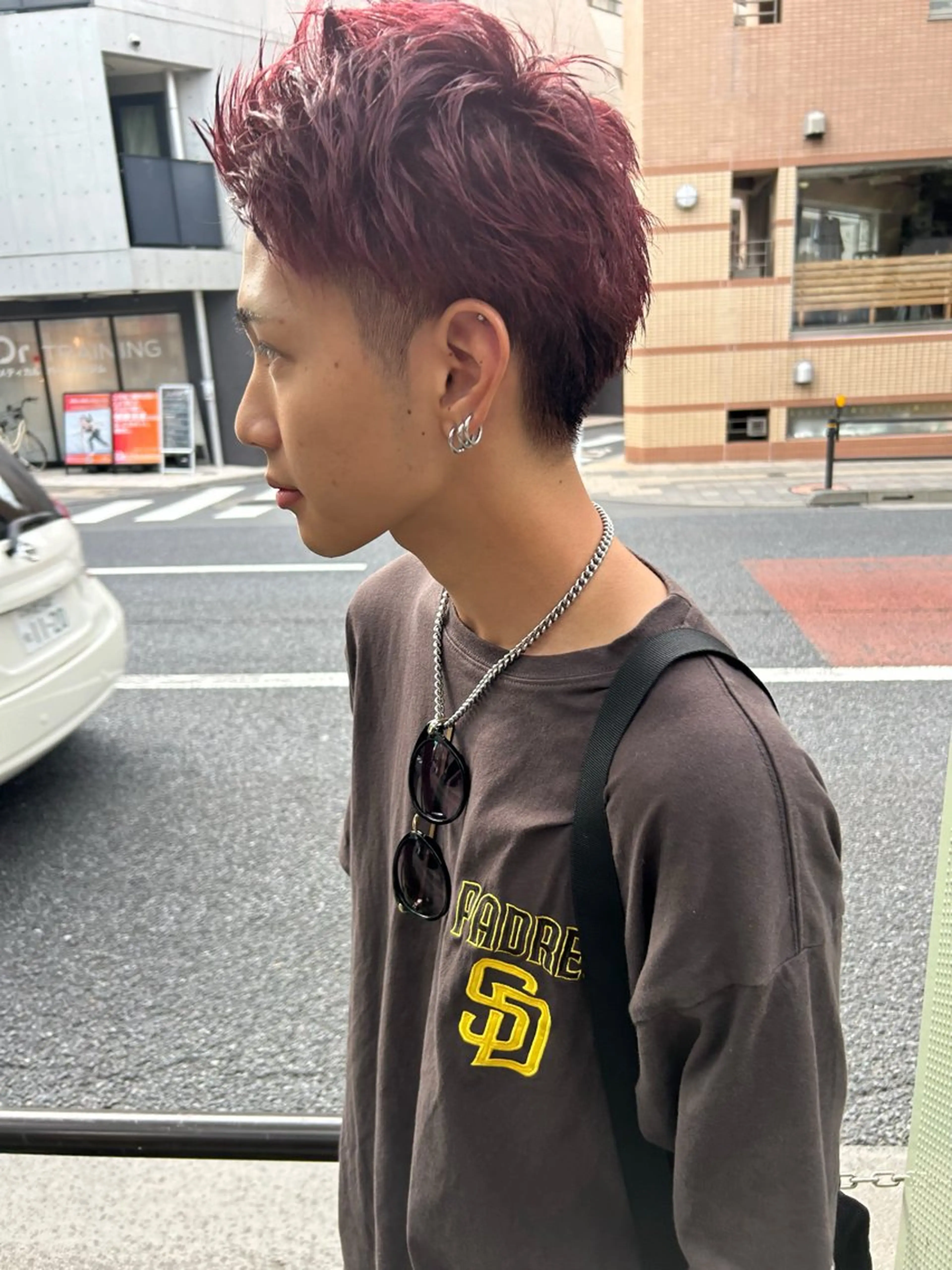 カラー メンズ ヘアカラー mira🍓★ nailのネイルデザイン