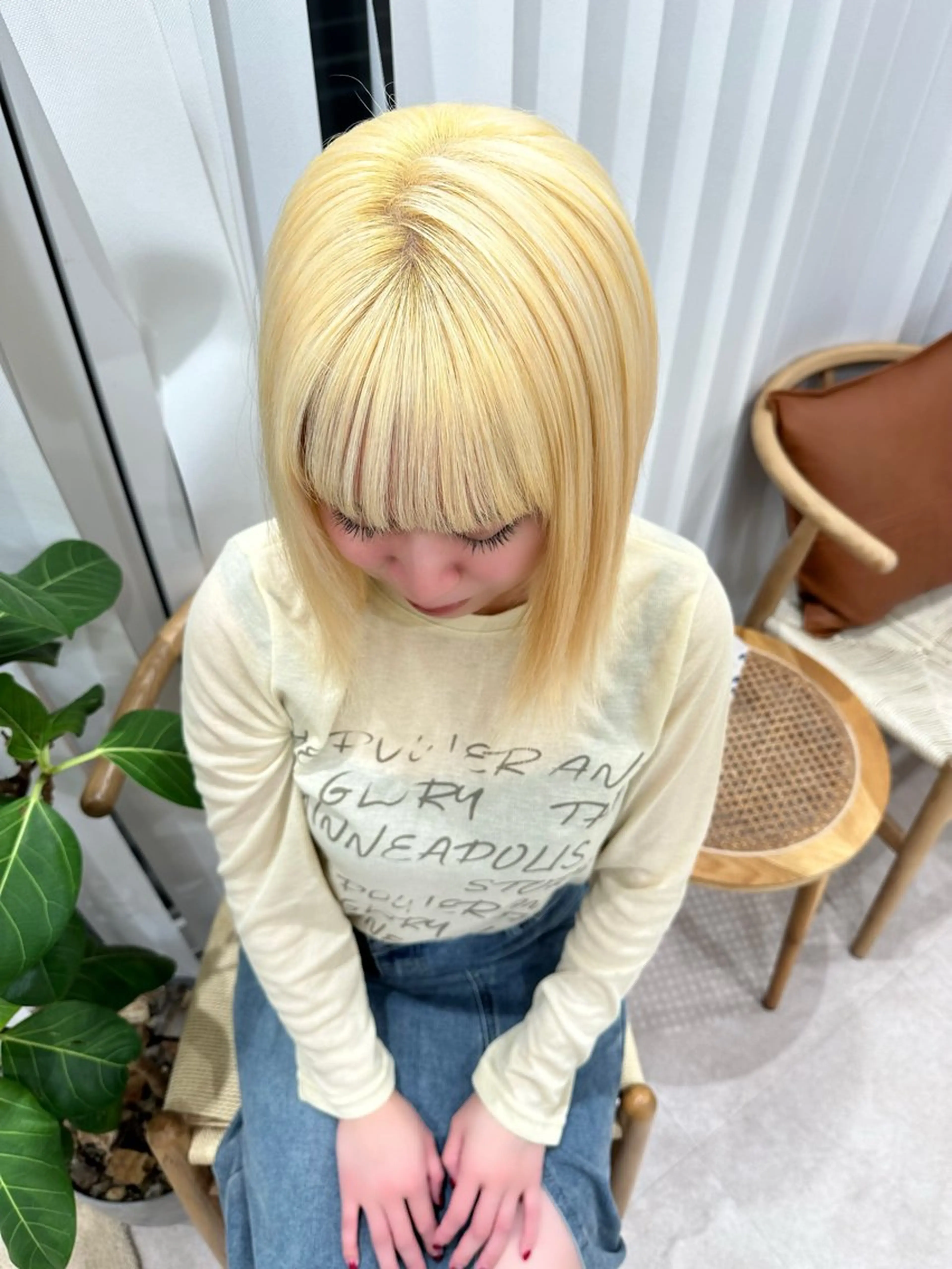 ミディアム 🪐レイヤー/ボブ/ 艶髪/加野彩果🪐のヘアスタイル