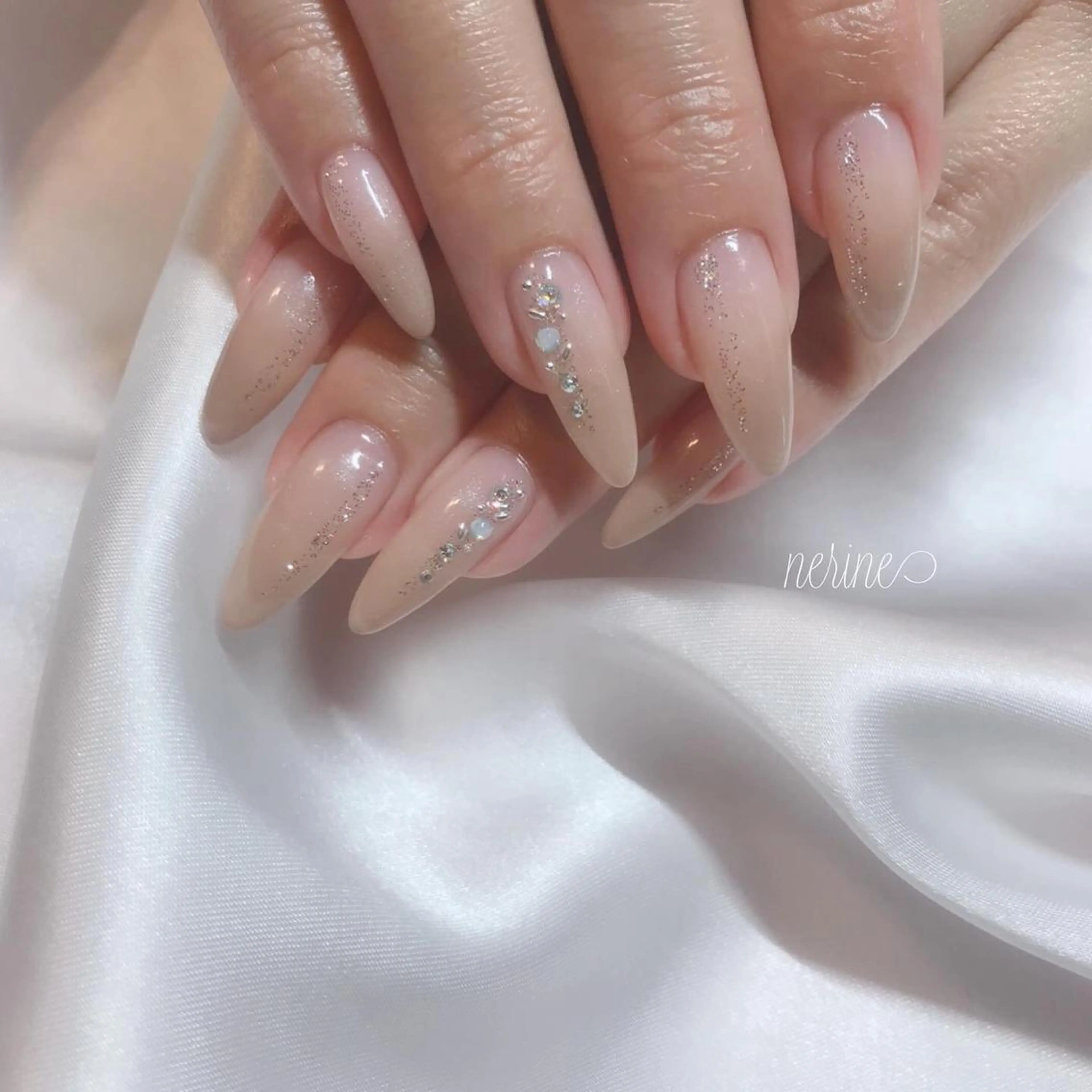 ネイル ジェルネイル ロングネイル ハンドネイル NAILST Naomiのネイルデザイン
