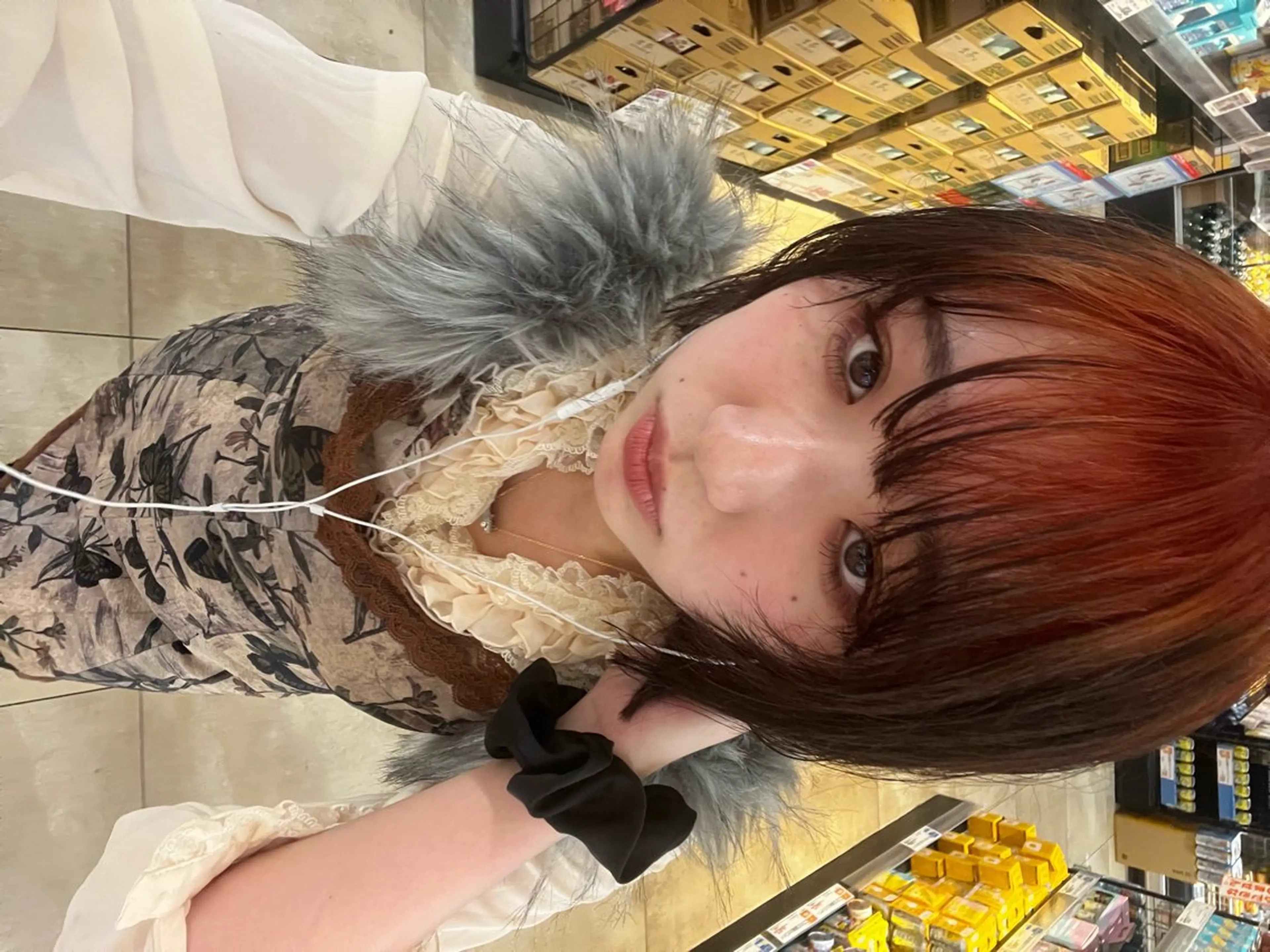 ミディアム カラー ヘアカラー 岡山ハイトーン・ ルーツカラー/こもものヘアスタイル