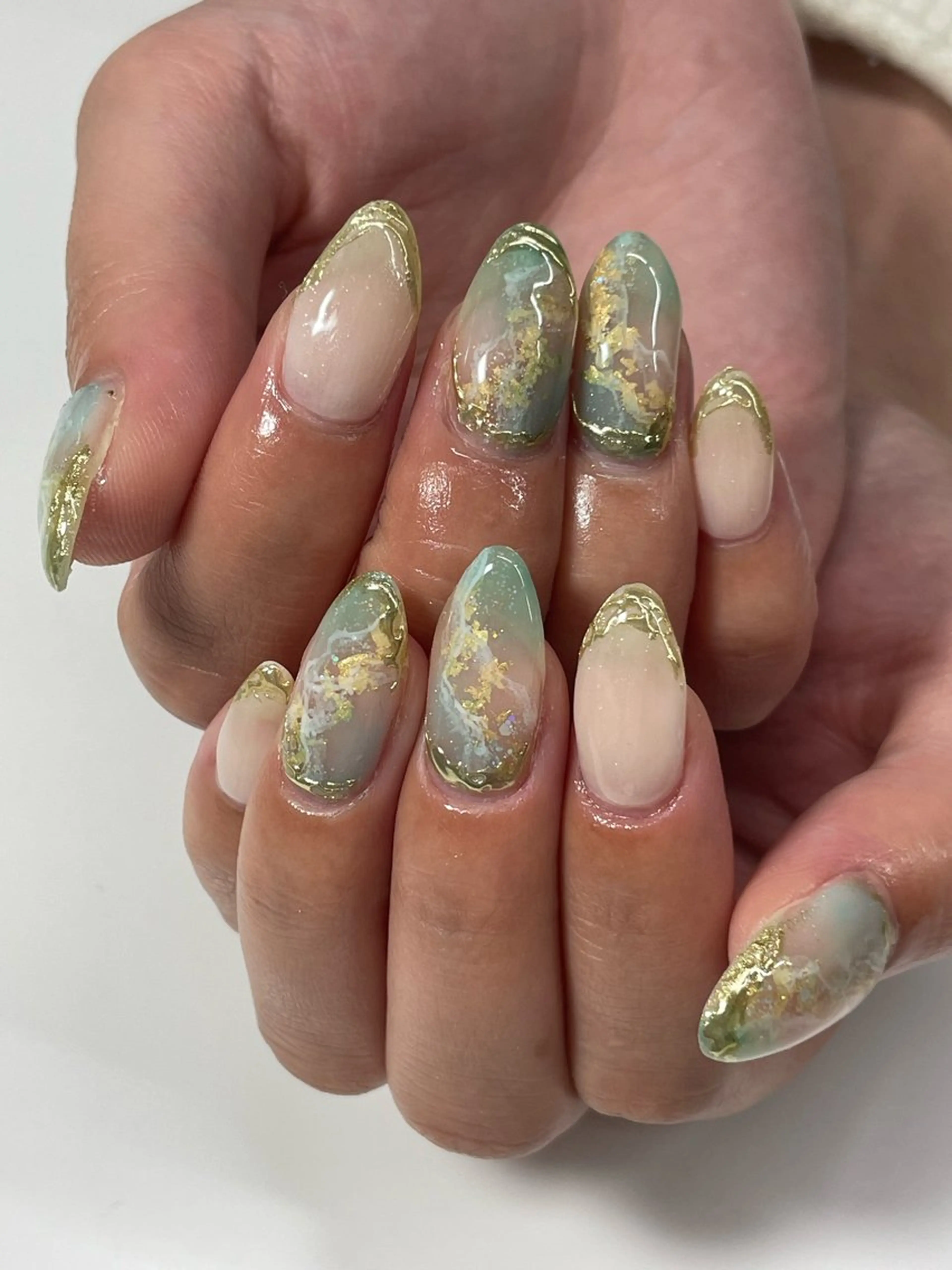 ネイル 持ち込み ハンドネイル nail salon  yam.所属・nail salon yam.のネイルデザイン