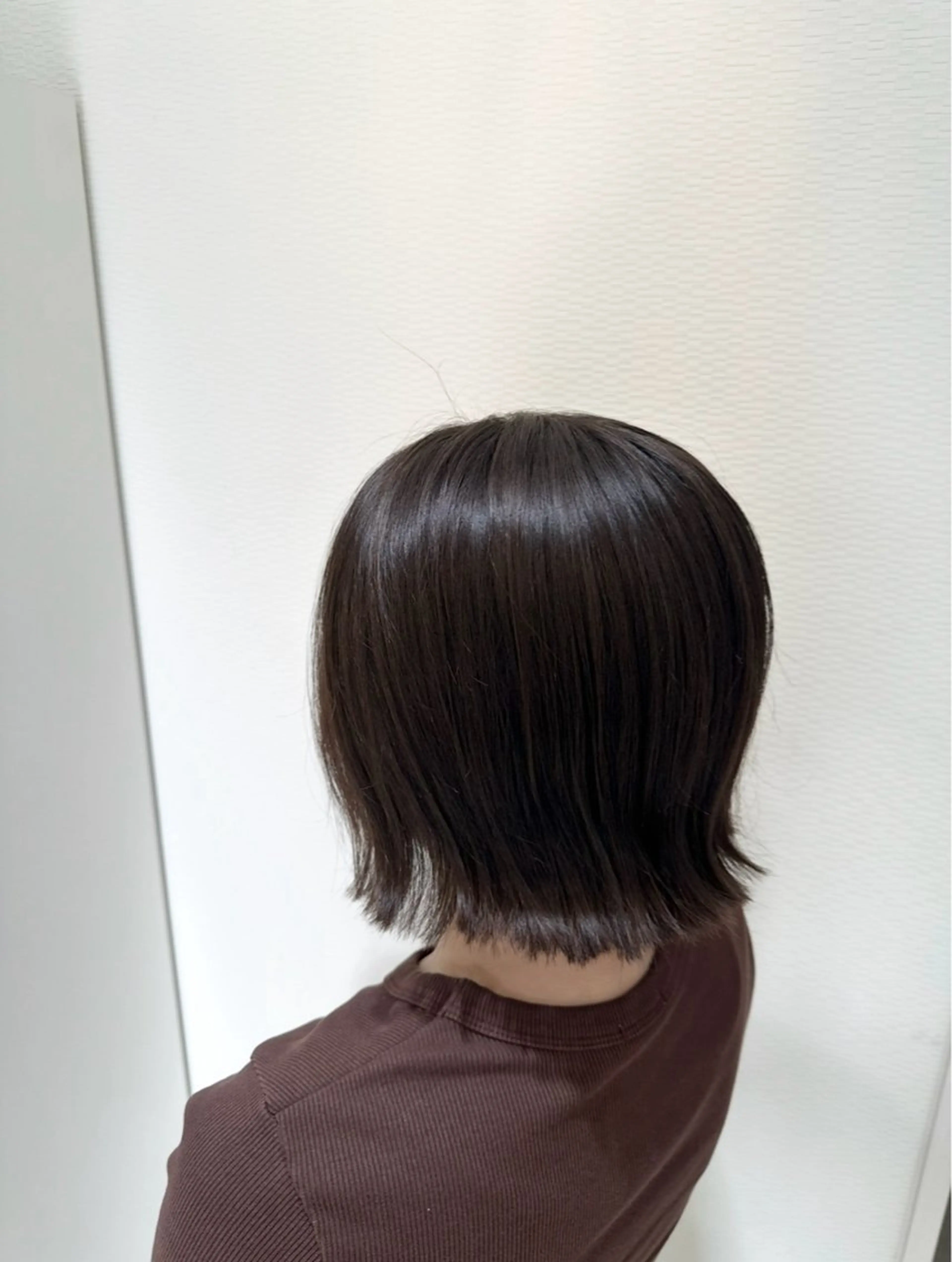 ミディアム カット ヘアカラー enne所属・enne こさかのヘアスタイル