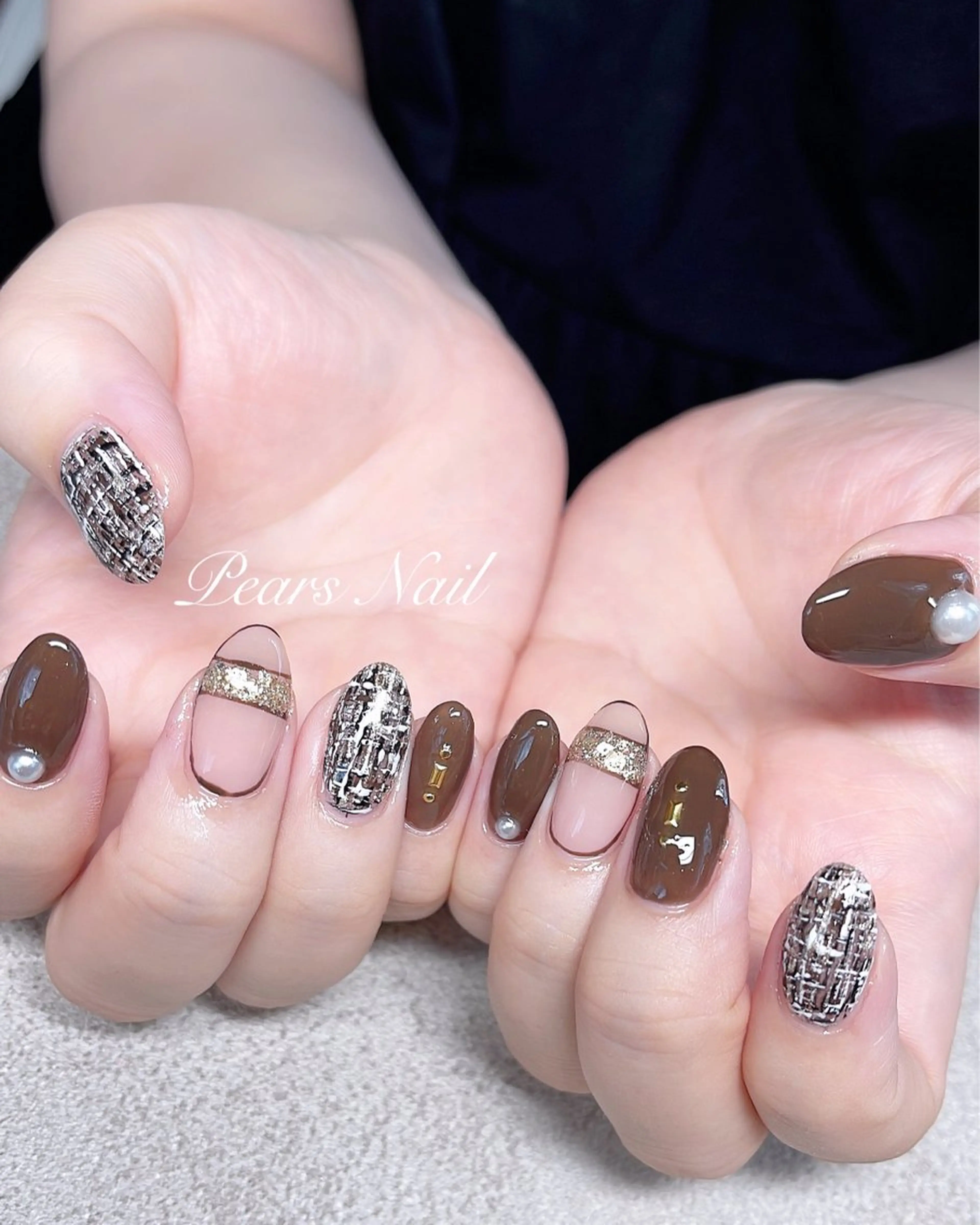 ネイル ハンドネイル Pears Nail MARIのネイルデザイン