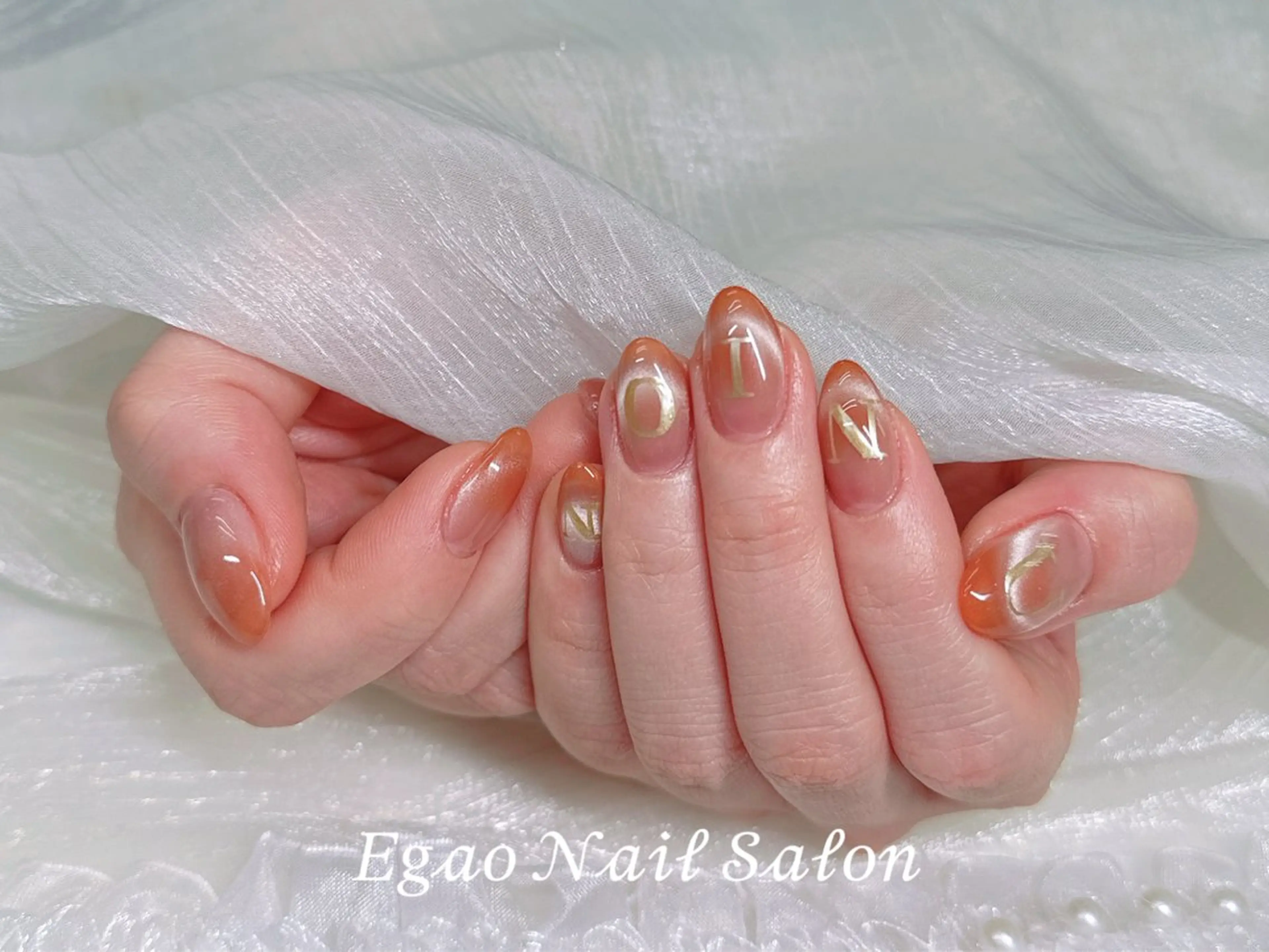 ネイル アートネイル フットネイル フレンチネイル ジェルネイル グラデーション ハンドネイル Egao Nail Salonのネイルデザイン