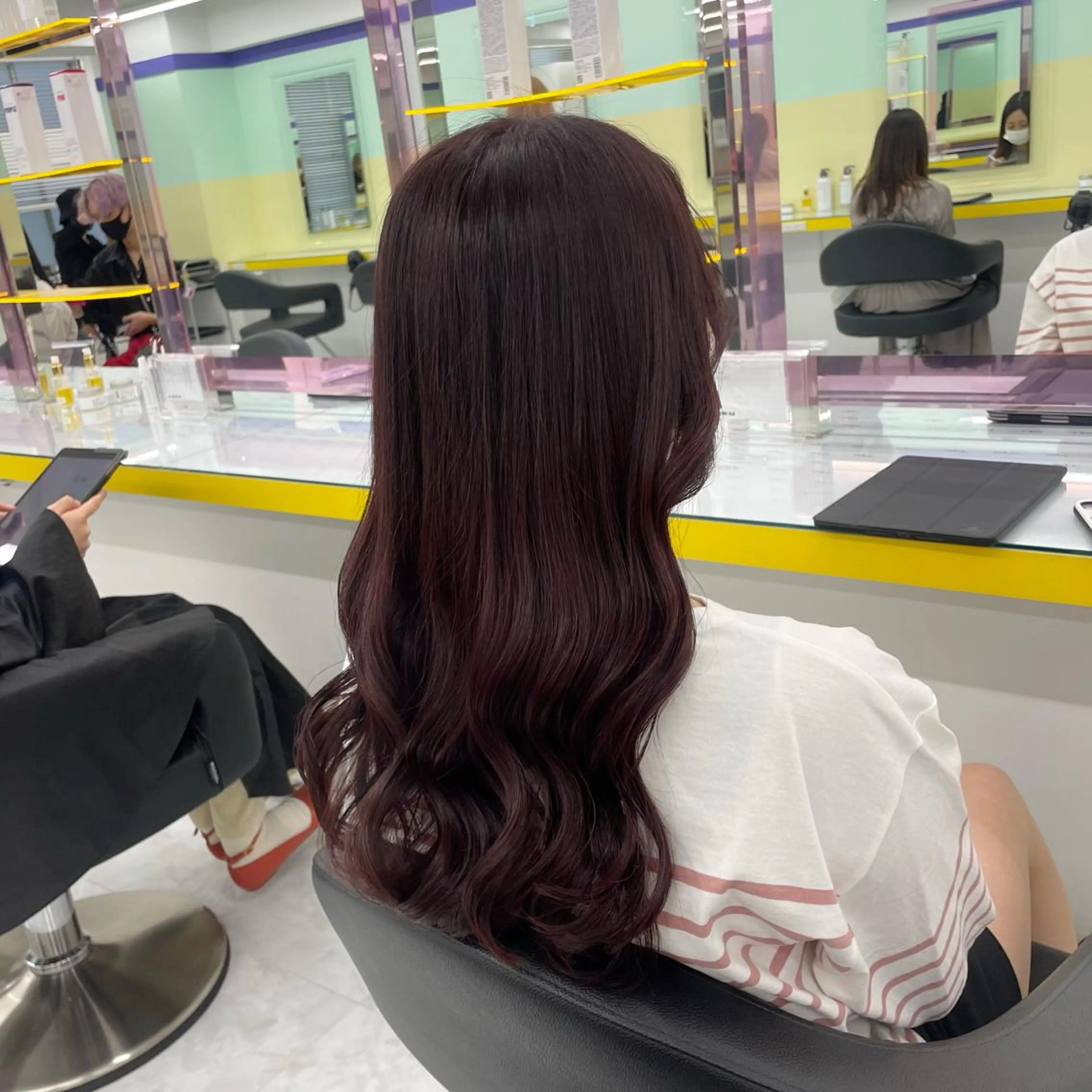 ロング 🤍韓国トレンド ヘア🤍miku🤍のヘアスタイル