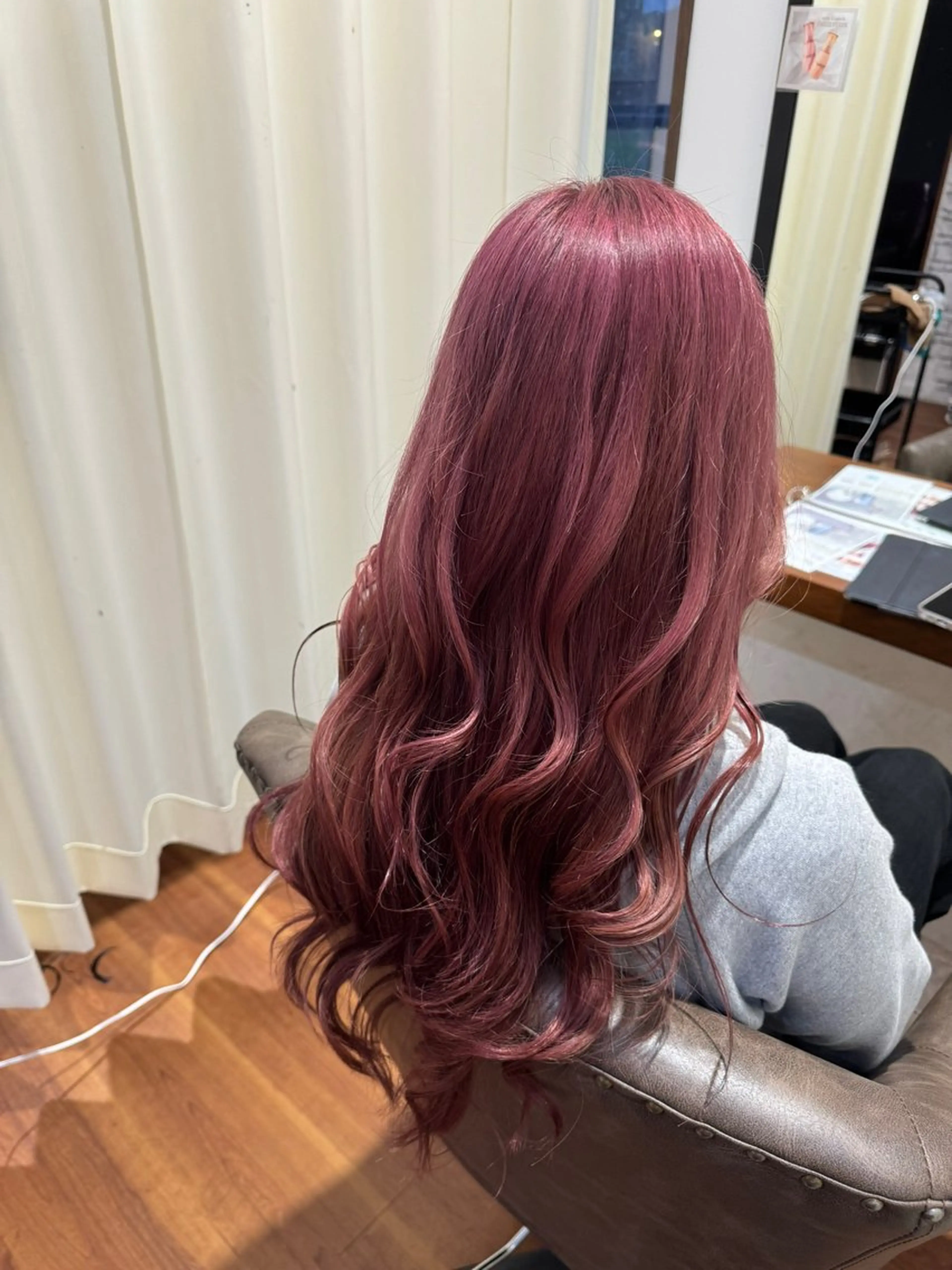 ロング カラー ブリーチ🌈💗 豊橋/りんのヘアスタイル