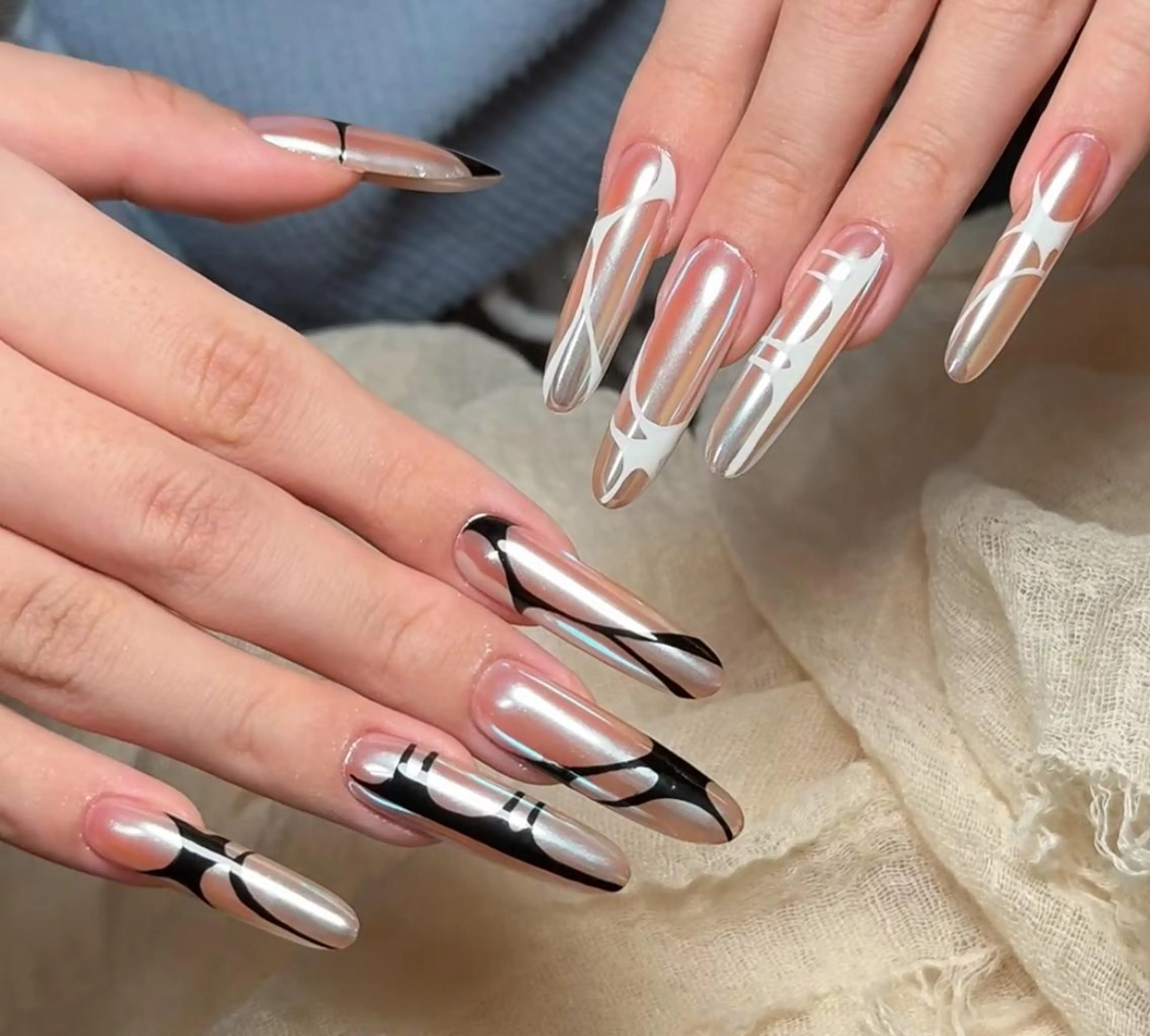 マツエク・マツパ ハンドネイル Molly _nailのネイルデザイン