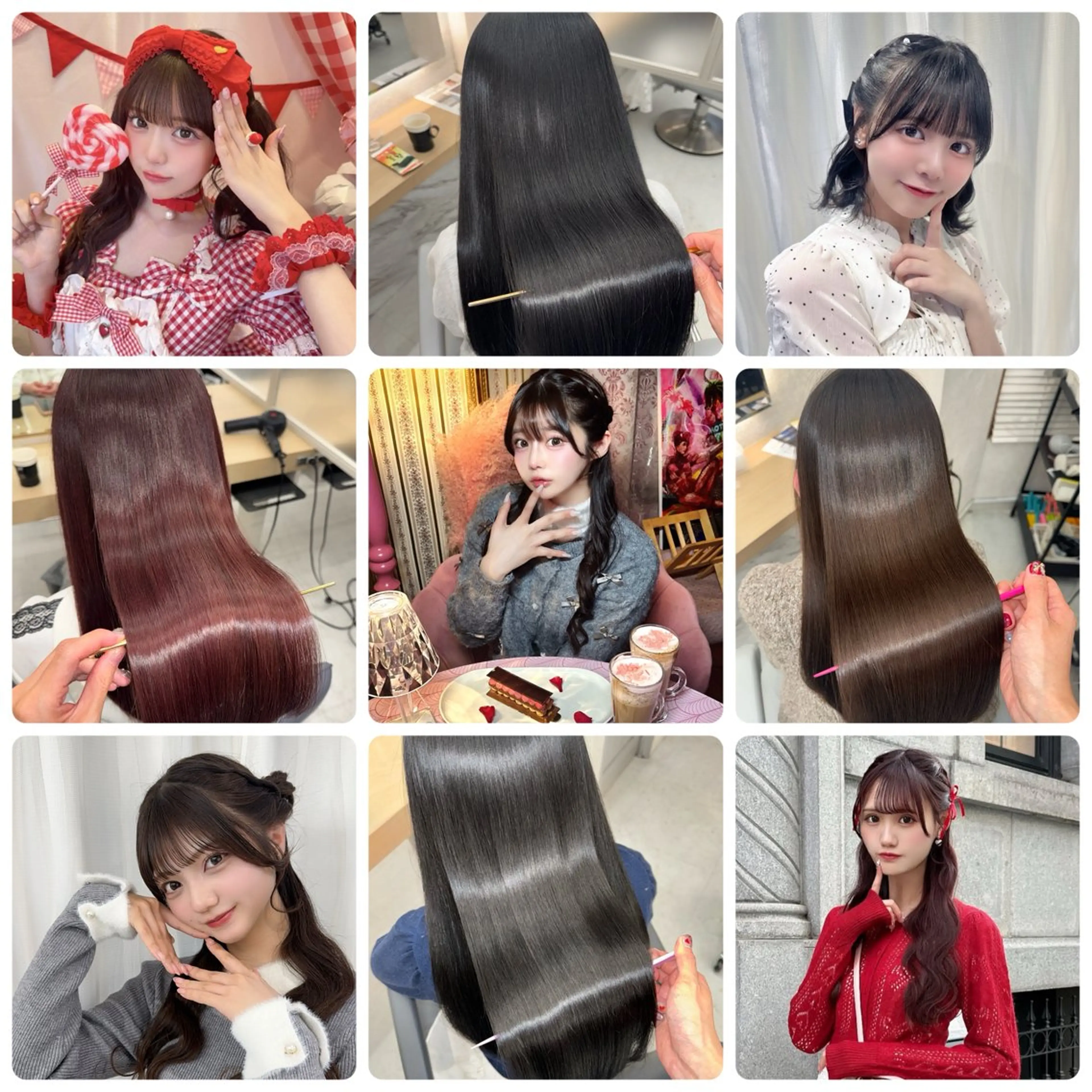 ロング 韓国🫧アイドルヘア 🎀みづきのヘアスタイル