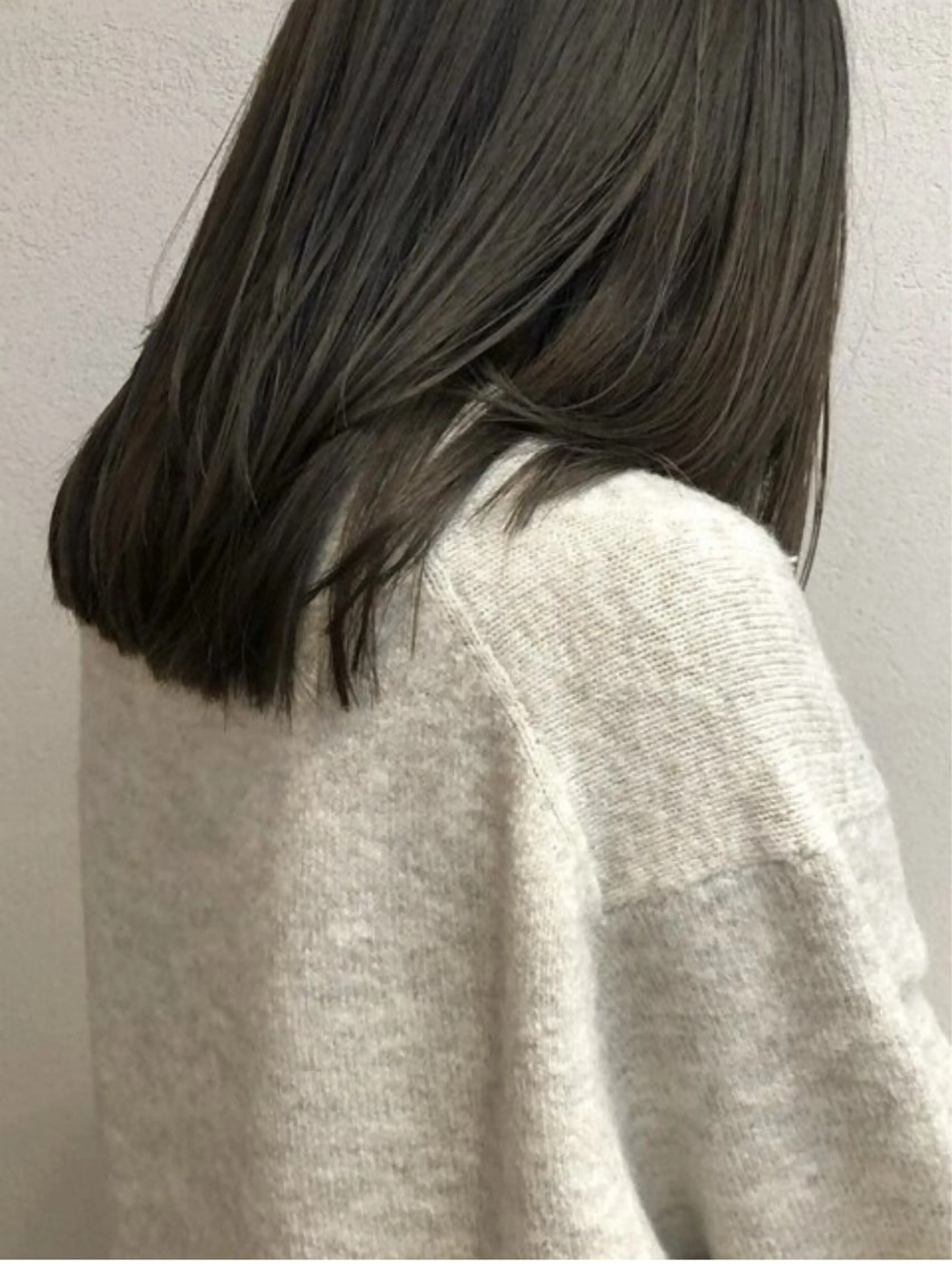 セミロング カラー カット ヘアカラー トリートメント Jr.スタイリスト ヨシノヒメカのヘアスタイル