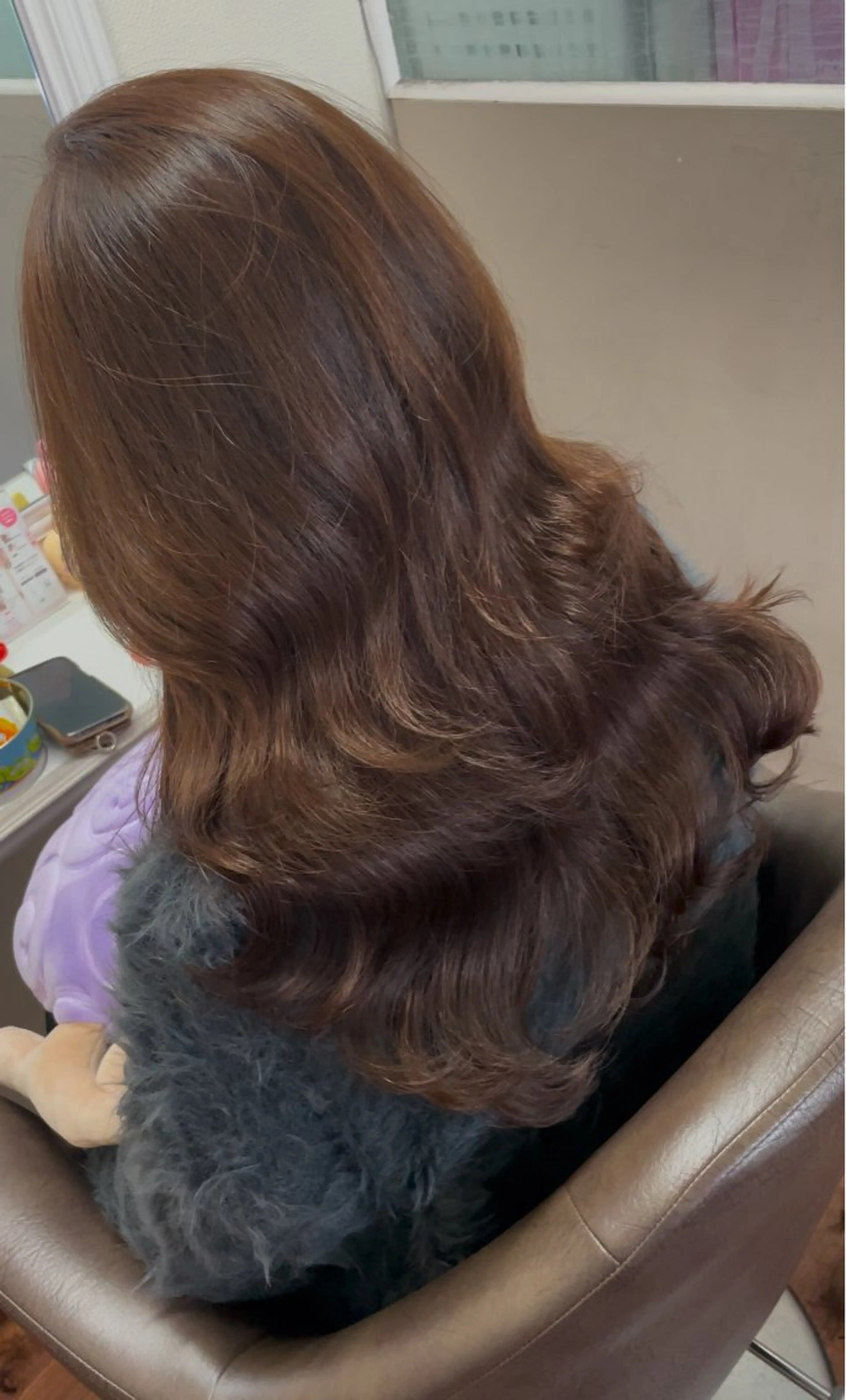 ロング 韓国風ヘア カット パーマ トリートメント TMJ所属・バズる韓国ヘア 🇰🇷溝邊　拓麿のヘアスタイル