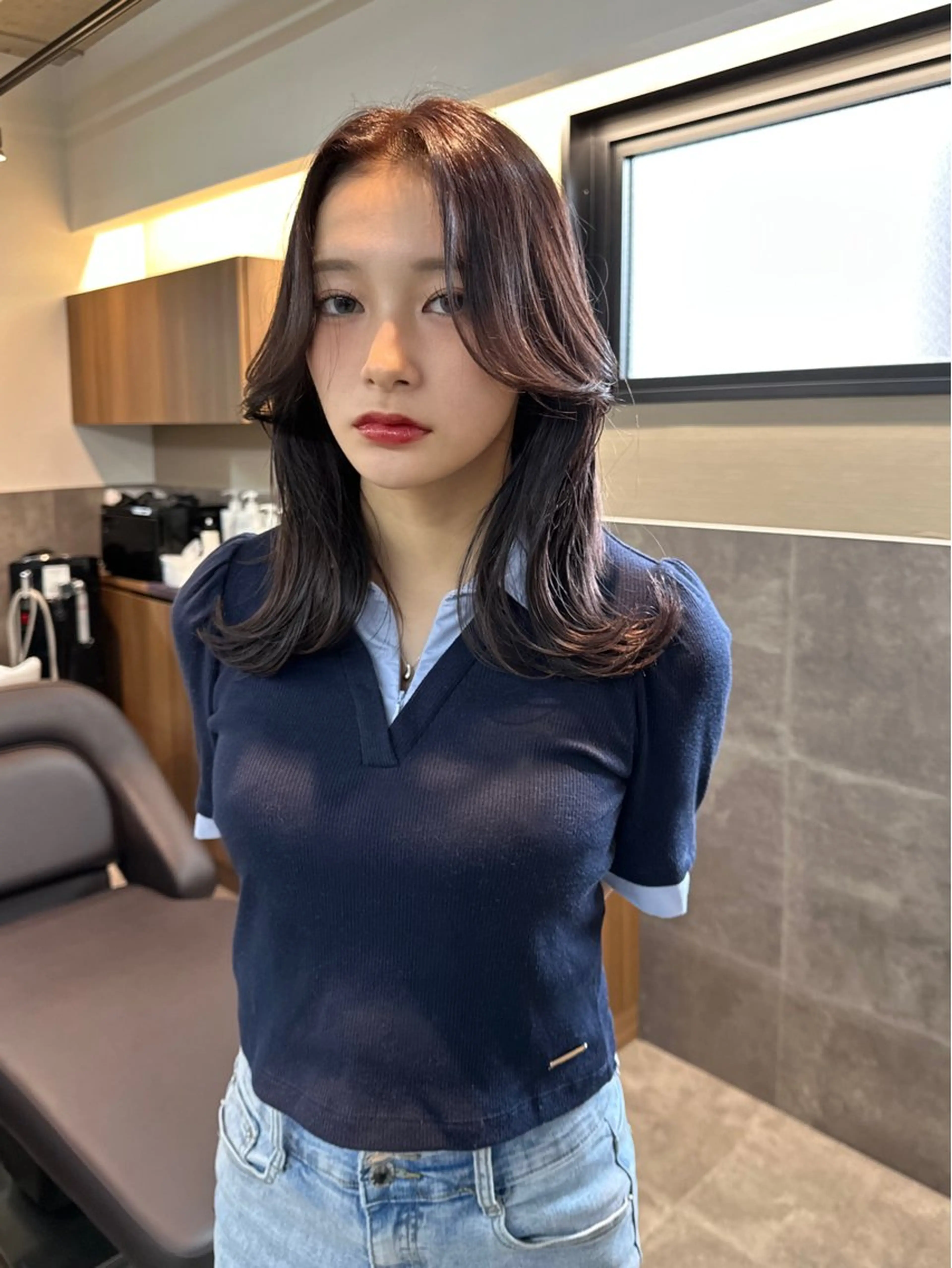 【ミニモ限定】レディースカット＋ブリーチオンカラー＋トリートメントの写真