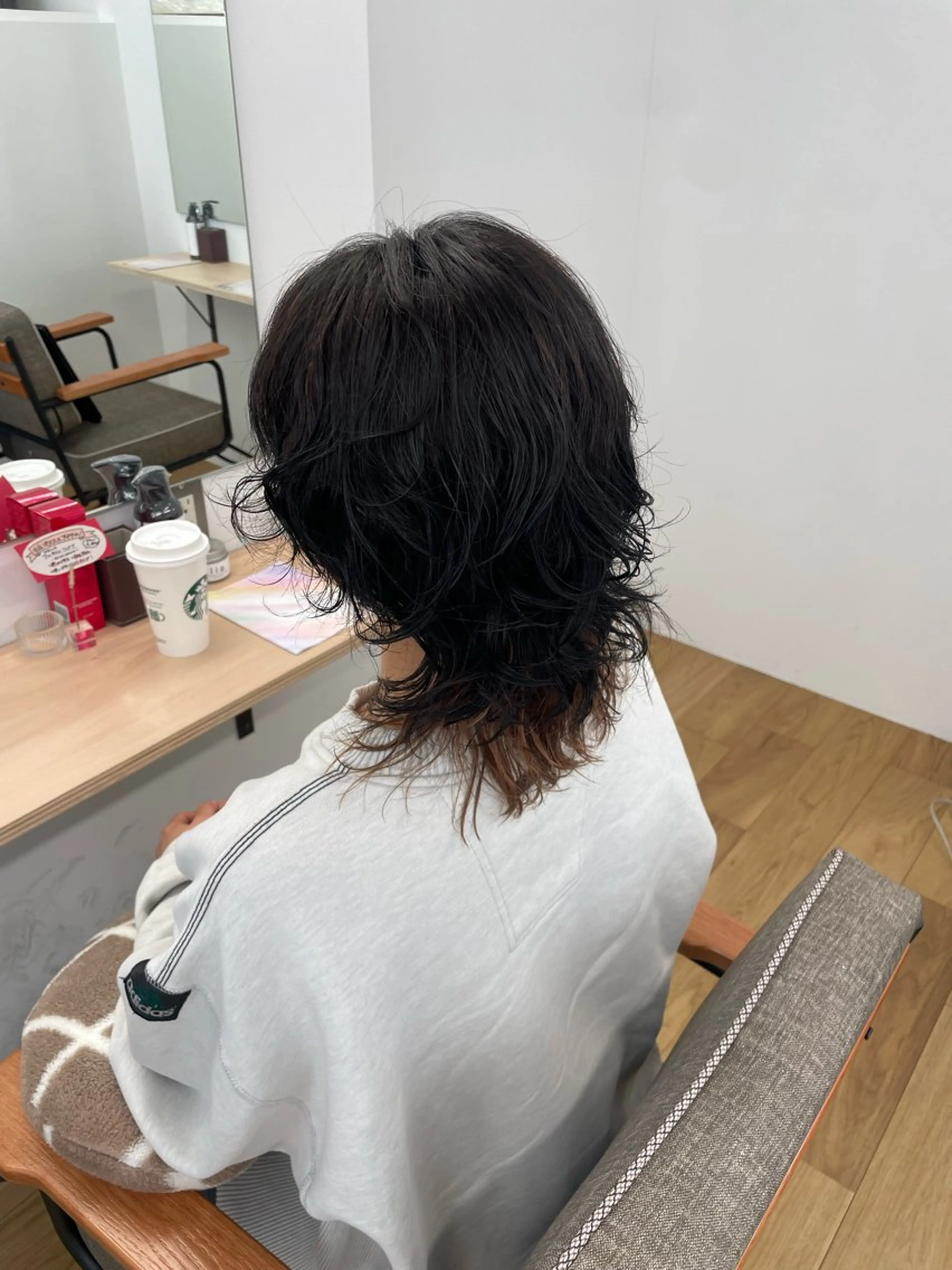 パーマ カット ヘアカラー ミウラ サクラコのヘアスタイル