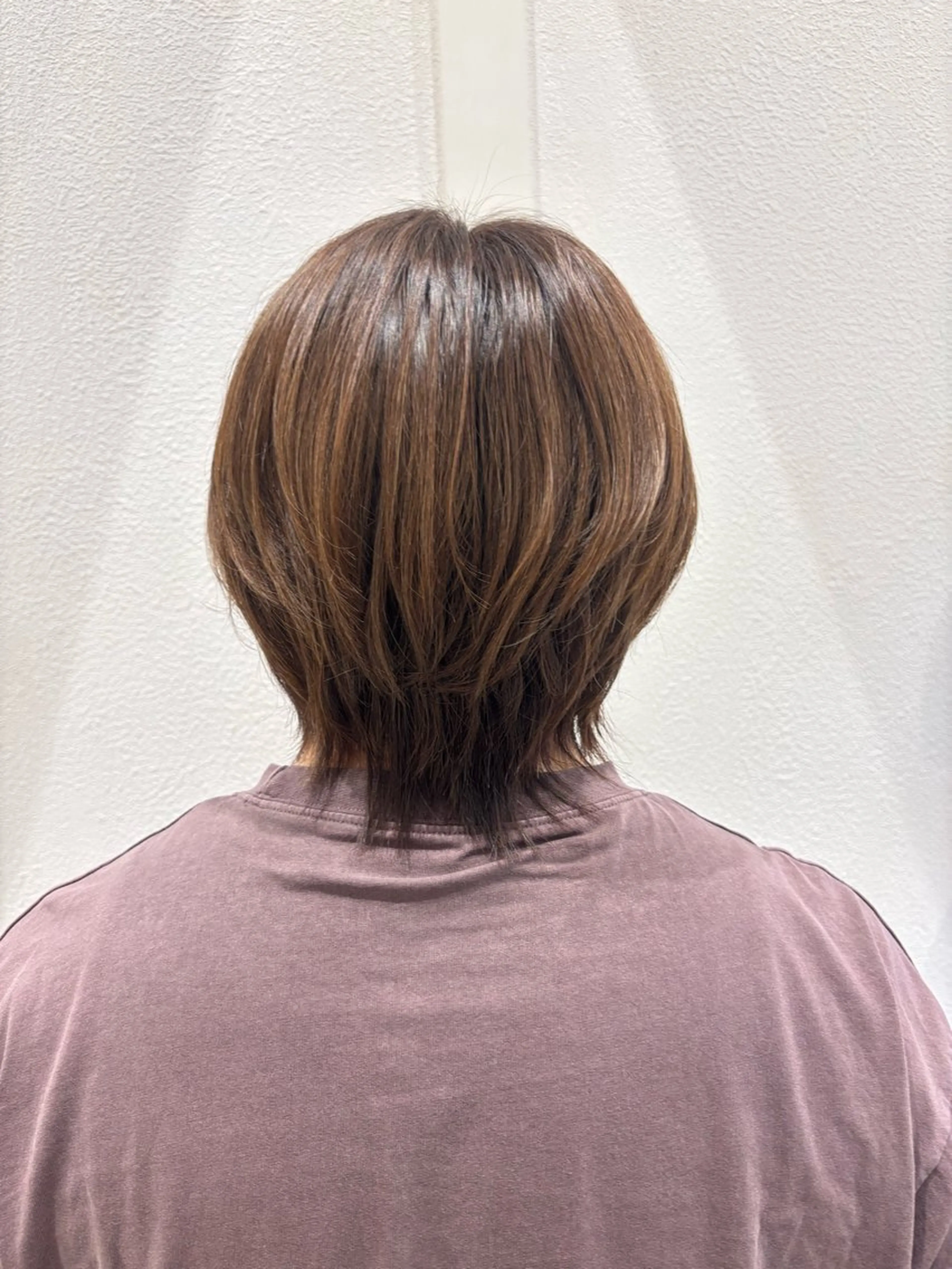 ショート カラー レイヤーカット カット ヘアカラー 🩶米澤 美月🩶のヘアスタイル