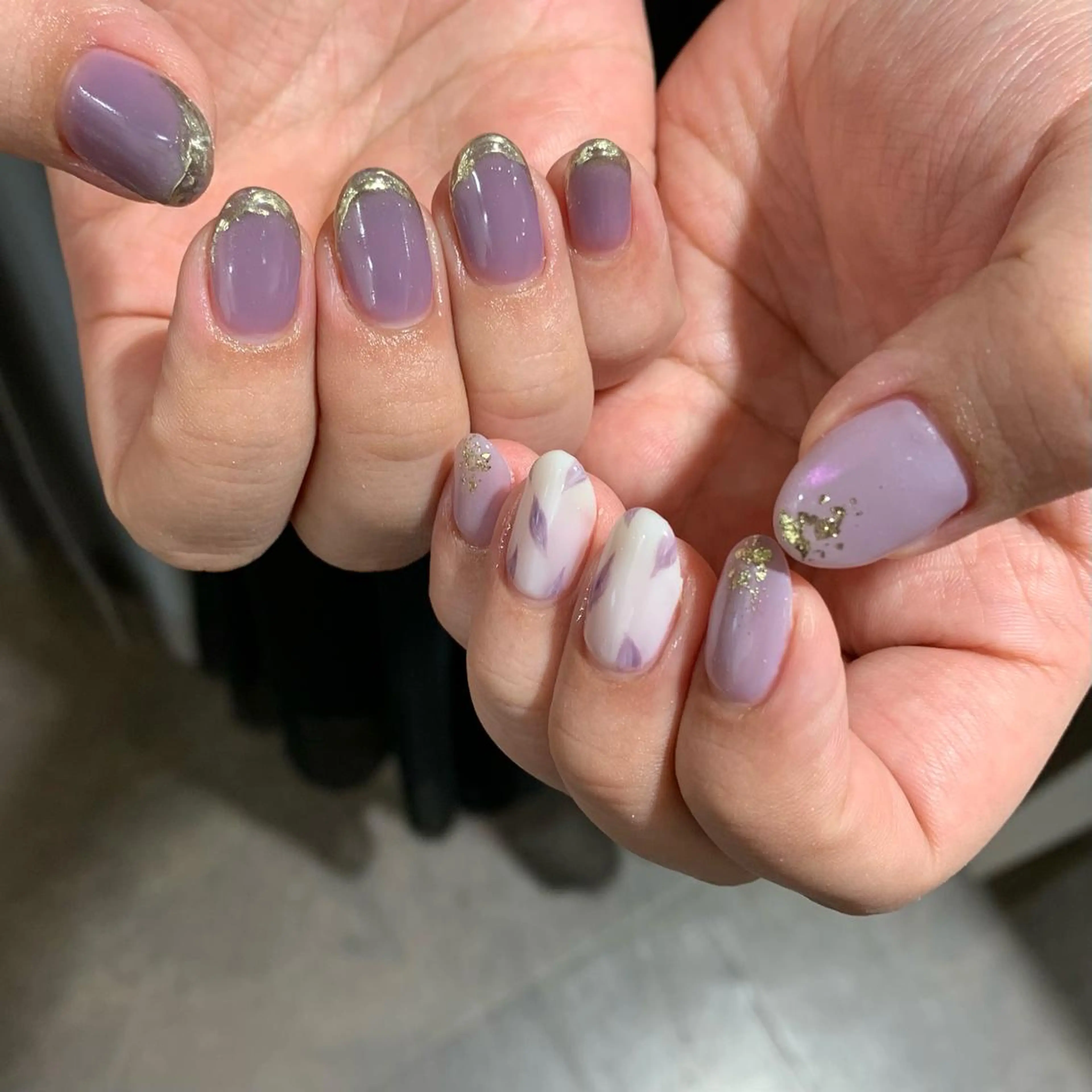 ネイル 持ち込み ハンドネイル 鈴木 まゆのネイルデザイン