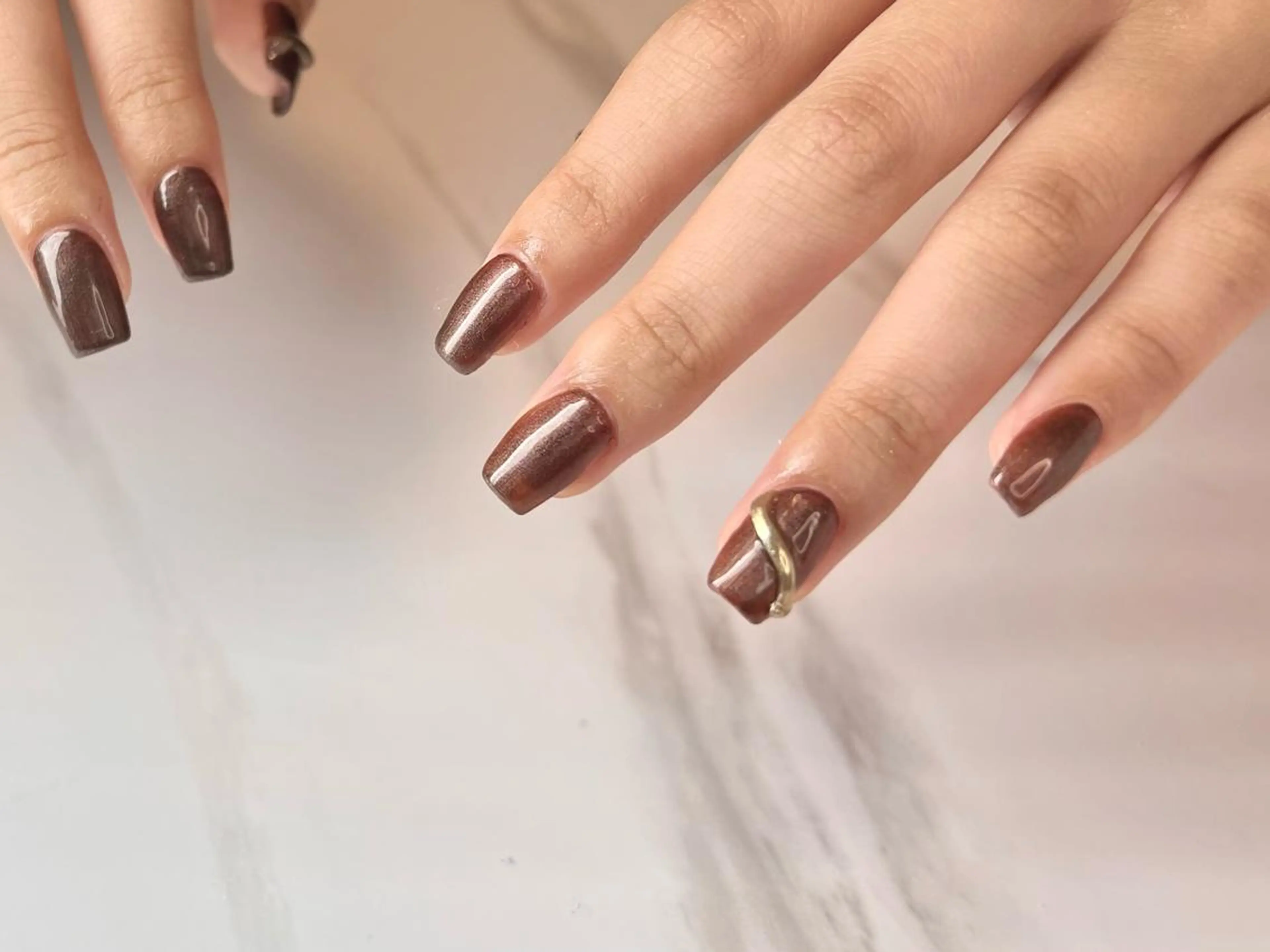 セミロング ネイリスト シンのネイルデザイン