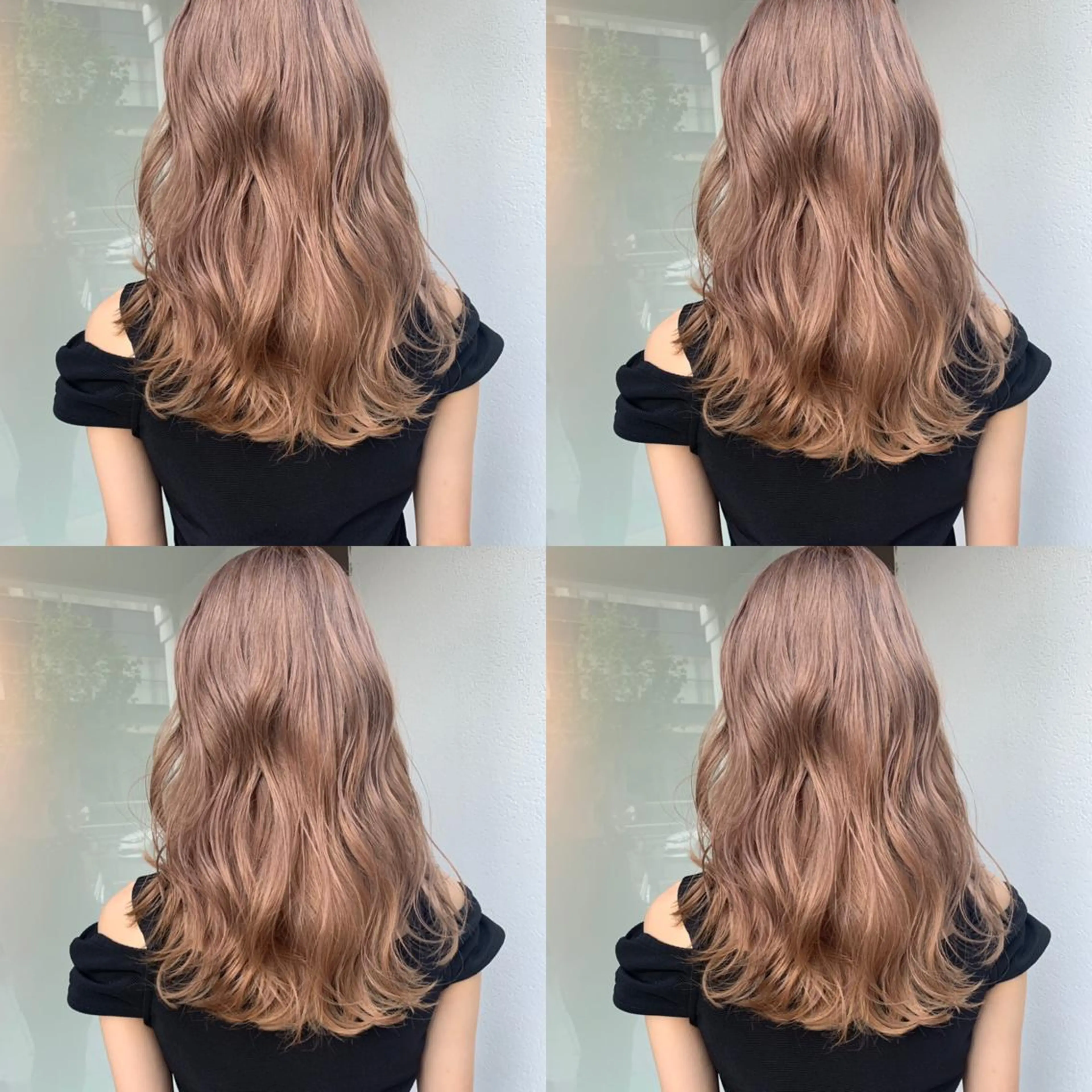 カラー グレージュ ミルクティーグレージュ ヘアカラー トリートメント ヘアセット ✨艶ブリーチカラー ✨四ノ宮裕己のヘアスタイル