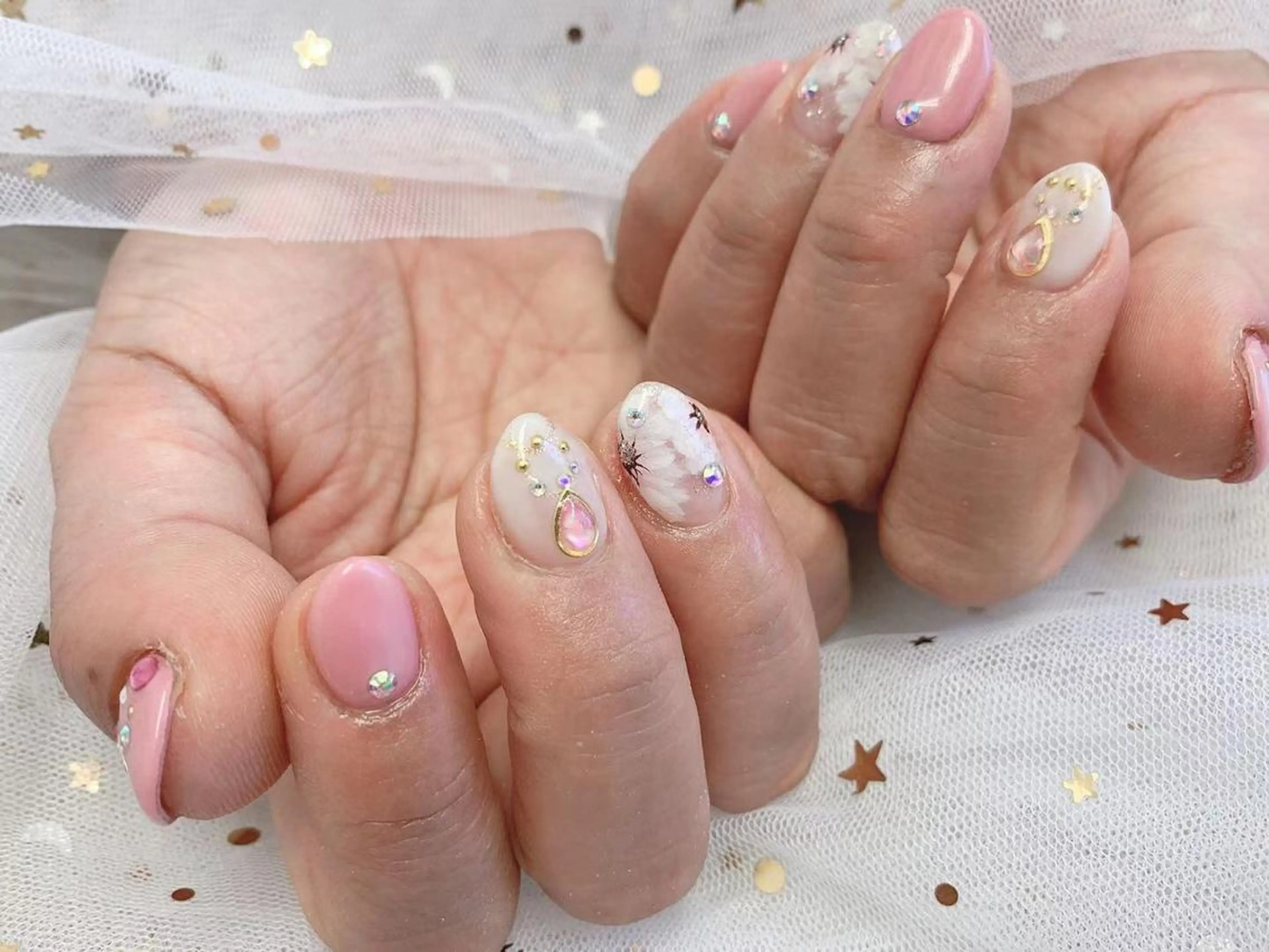 ネイル MiKi Nai池袋 長さだし得意のネイルデザイン