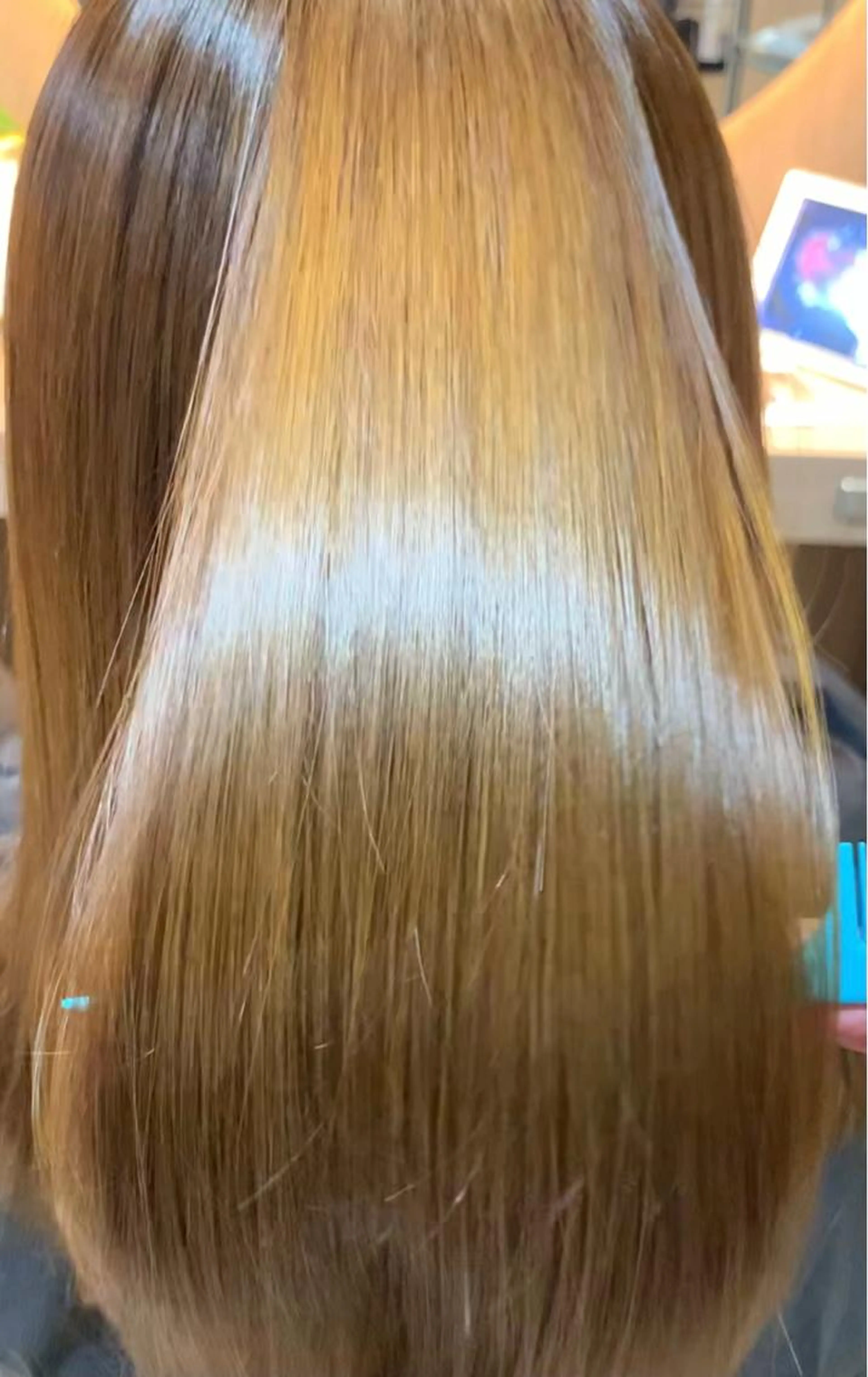 💕オススメ💕カット & ミルボントリートメント&超音波アイロン付きの写真