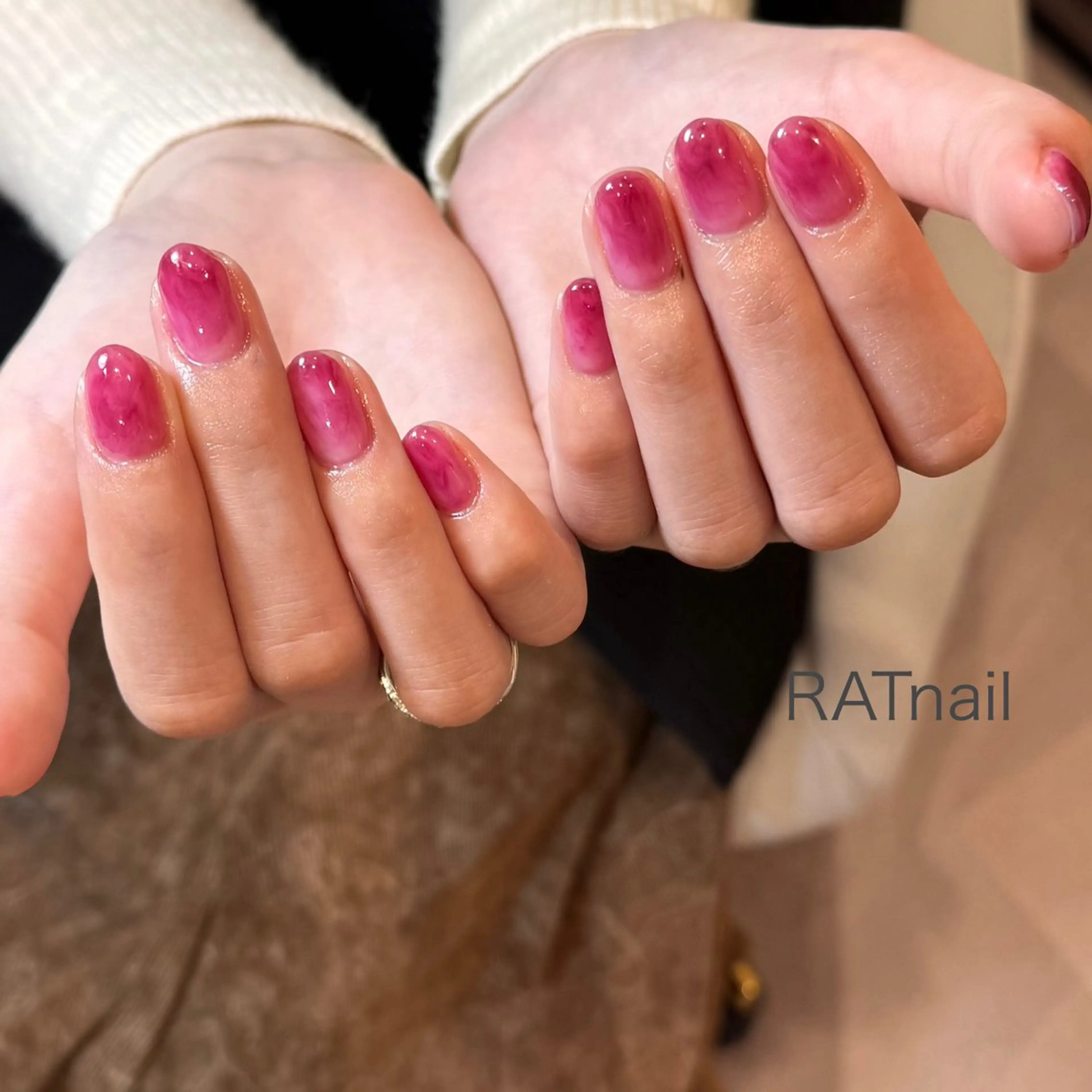 ネイル 氷ネイル・うるうるネイル RATnail所属・RATnail COCOVI倉敷のネイルデザイン