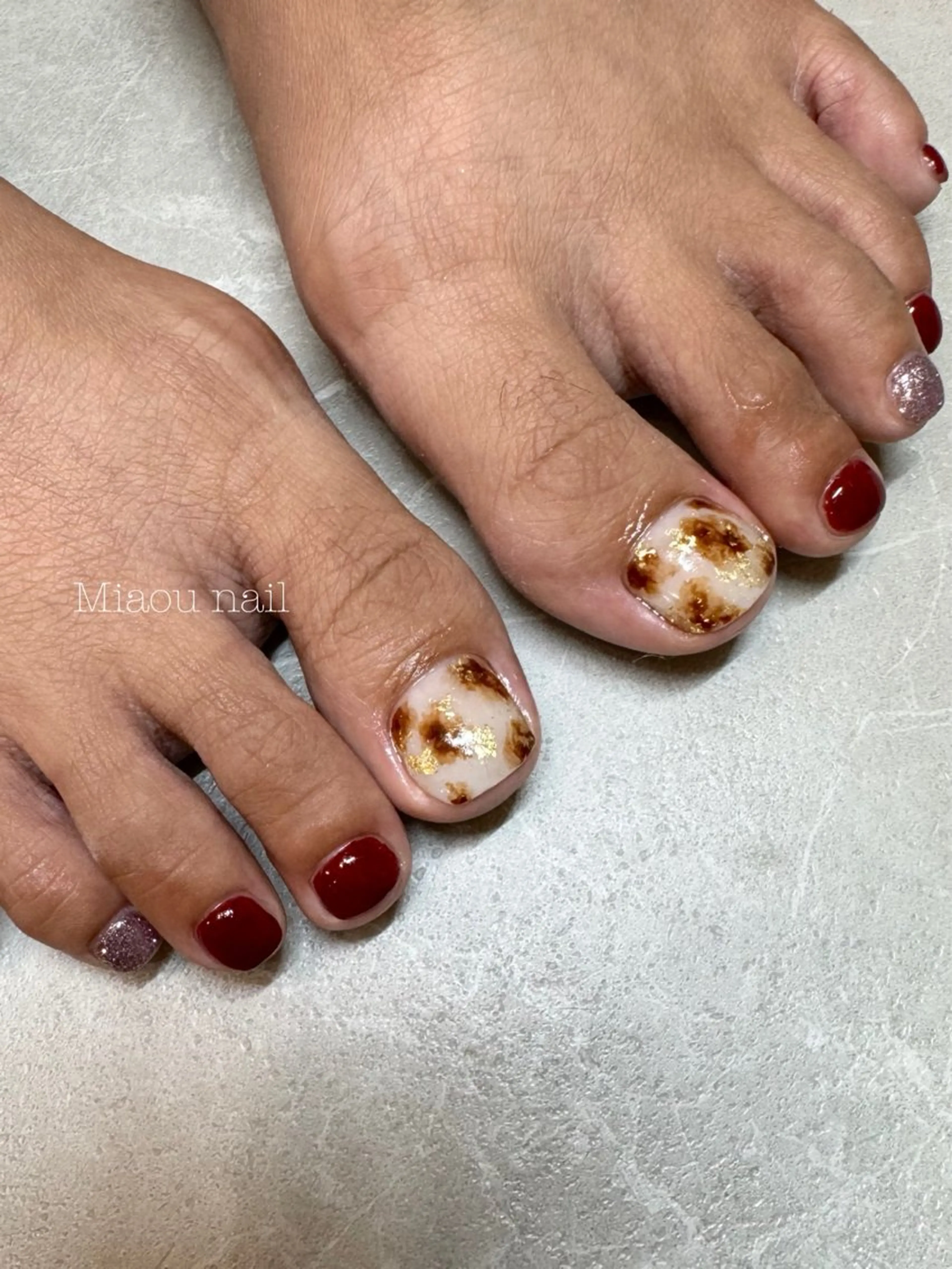 ネイル ワンカラーネイル Miaou nail ミャウ ネイルのネイルデザイン