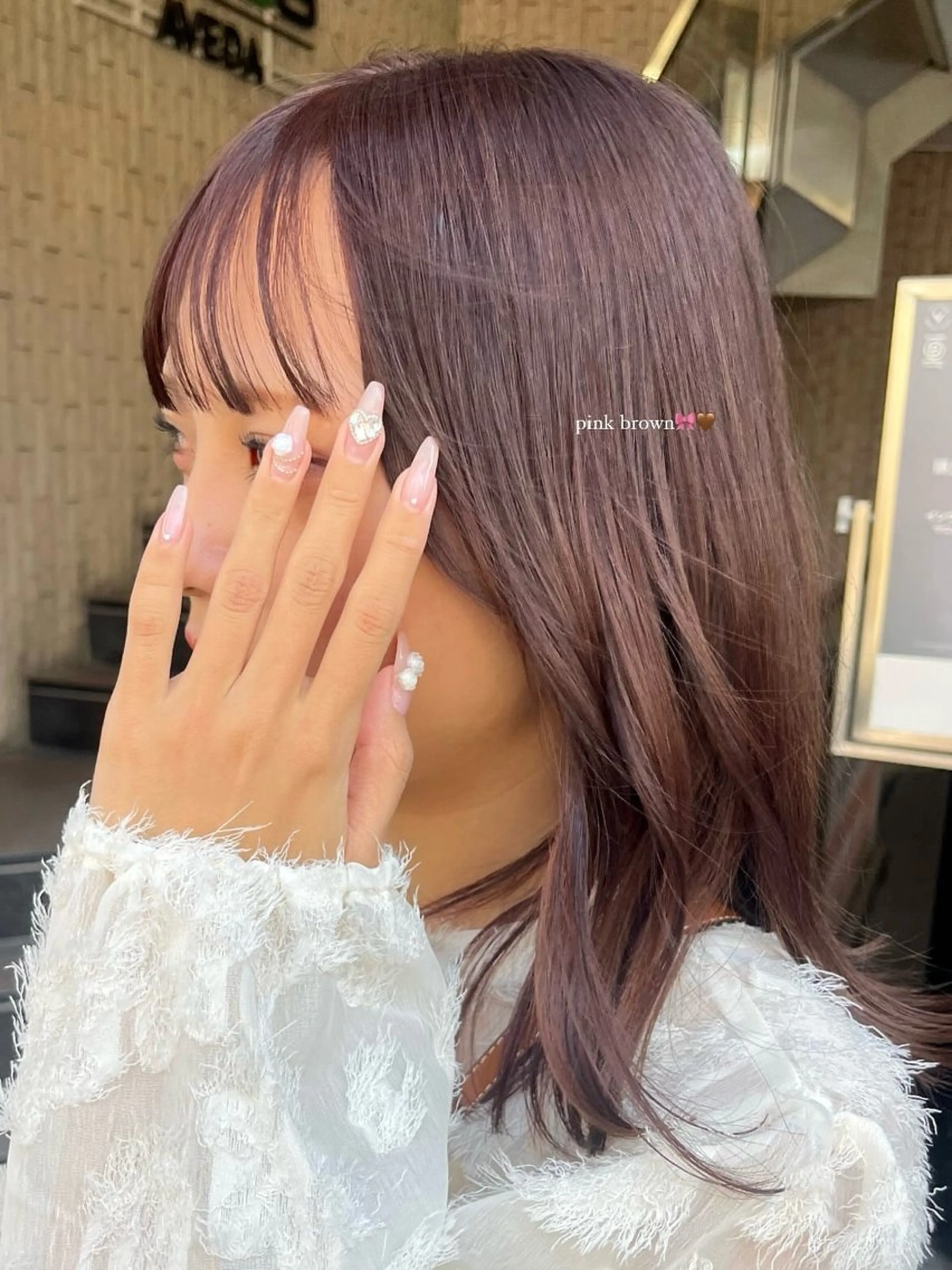 暖色カラー+トリートメント🎀✨の写真