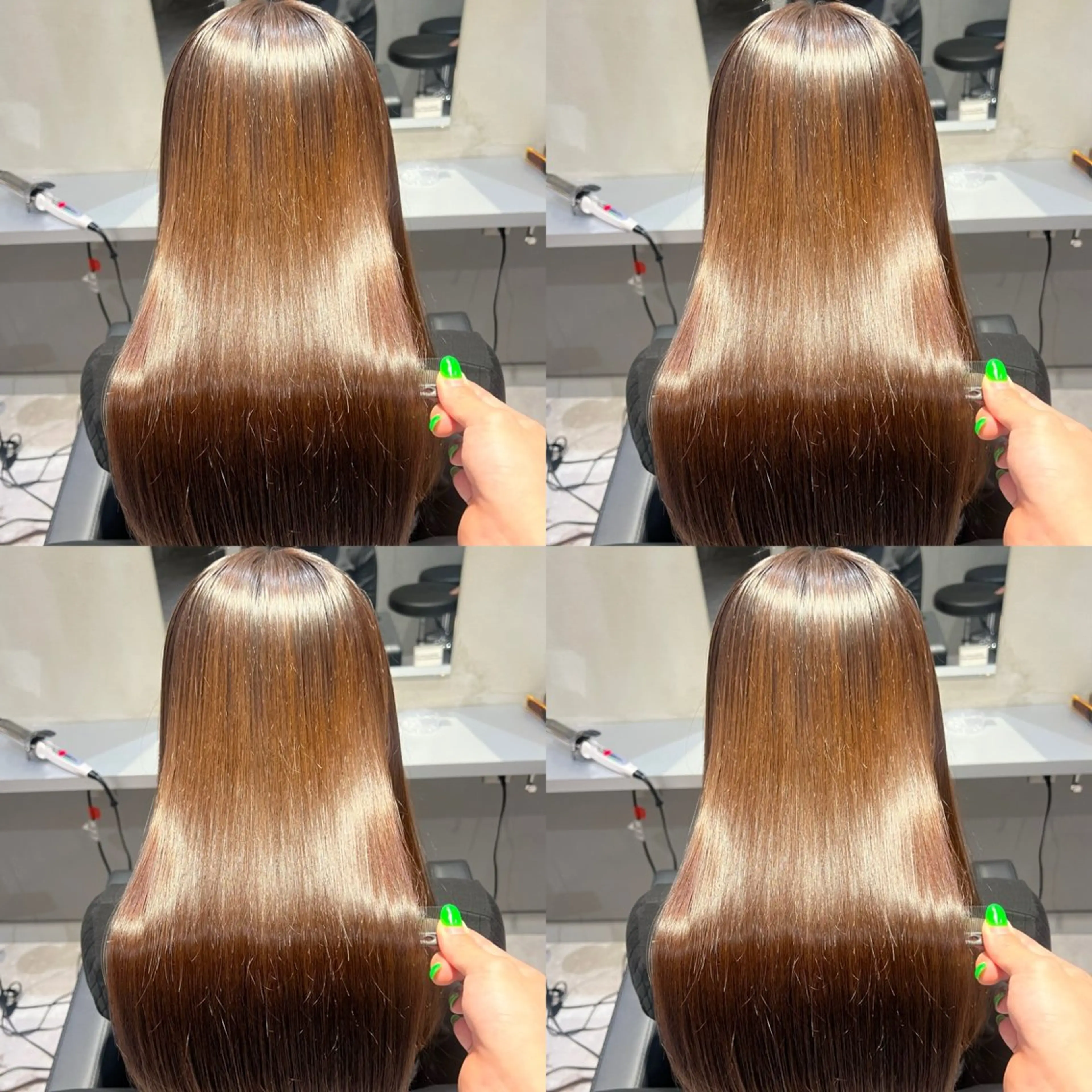 セミロング カラー カット ヘアカラー トリートメント レイヤーの神様 店長安藤光司🇰🇷のヘアスタイル