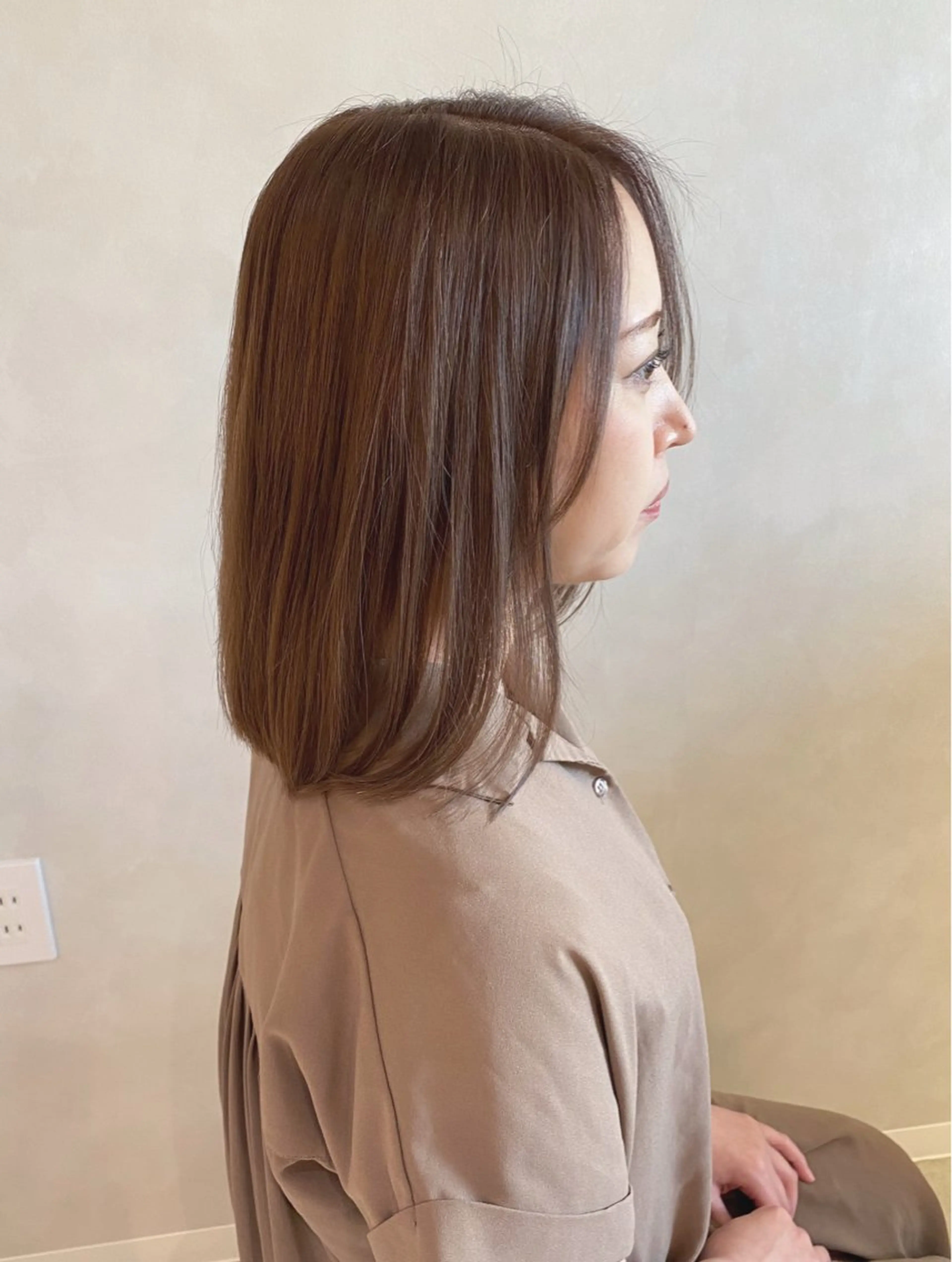 カラー ヘアカラー 羽田 希のヘアスタイル