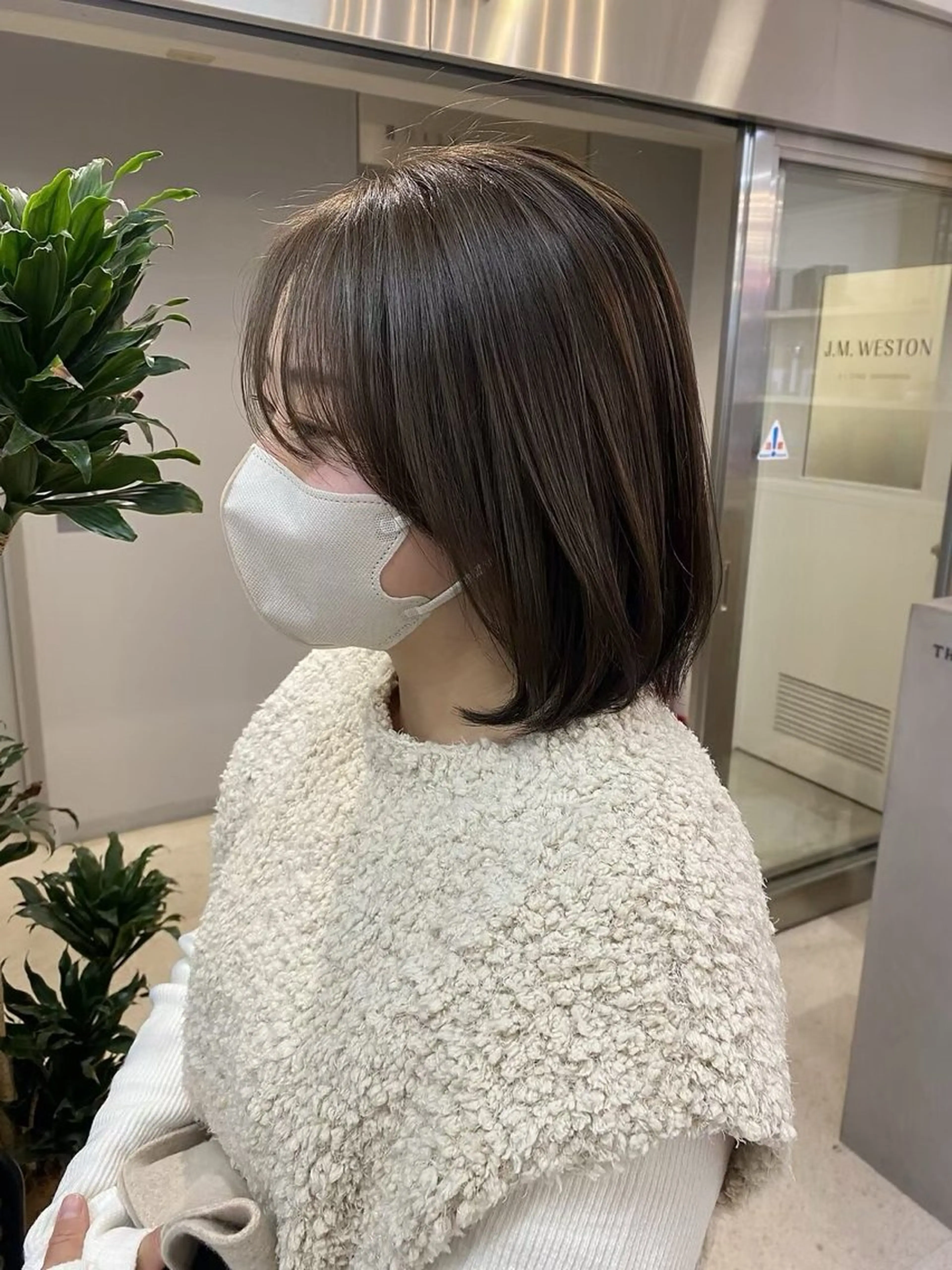 ミディアム 大人ショート 江坂　今井魁人のヘアスタイル