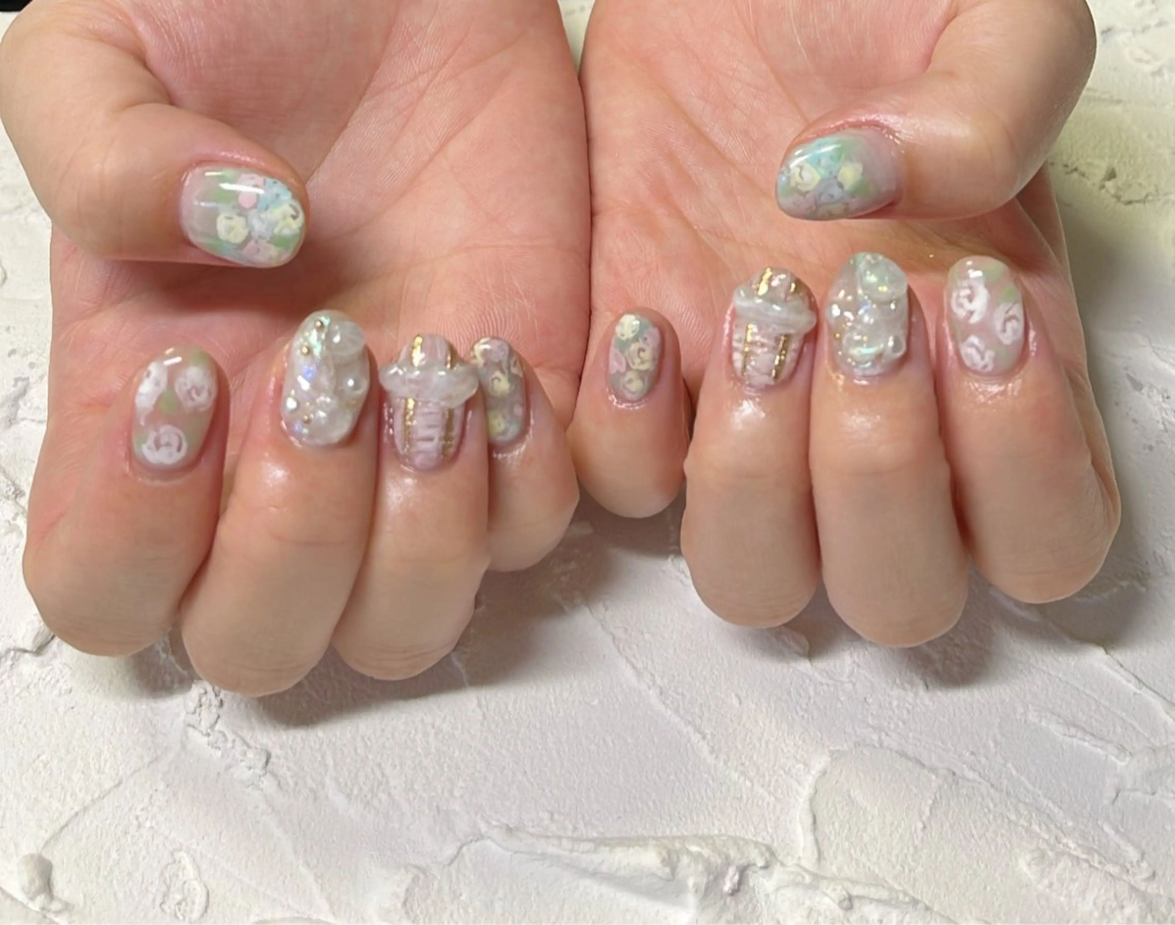 ネイル ハンドネイル Lofi nails ゆきこのネイルデザイン
