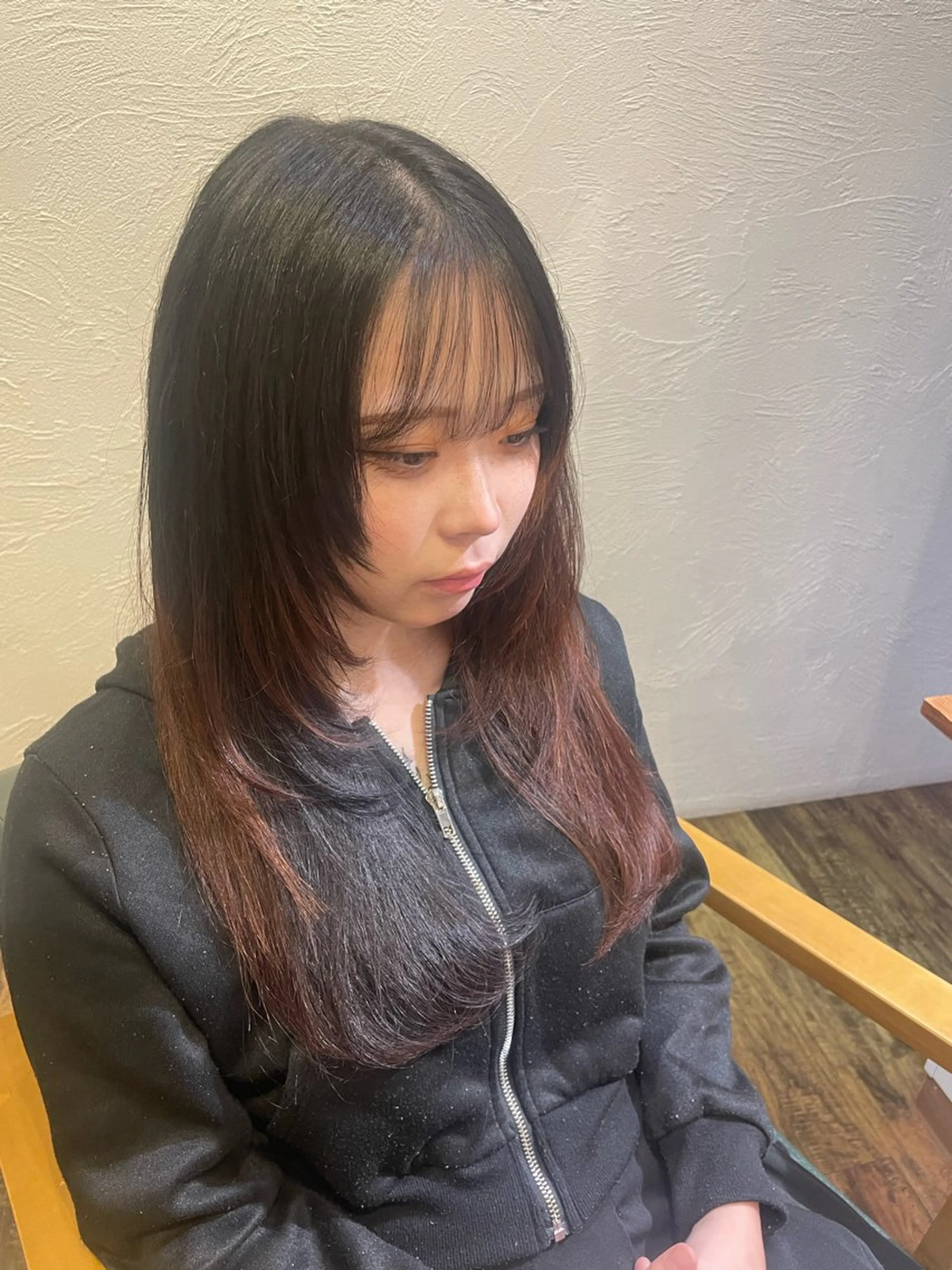 ロング レイヤーカット レイヤー／髪質改善 ／YUのヘアスタイル