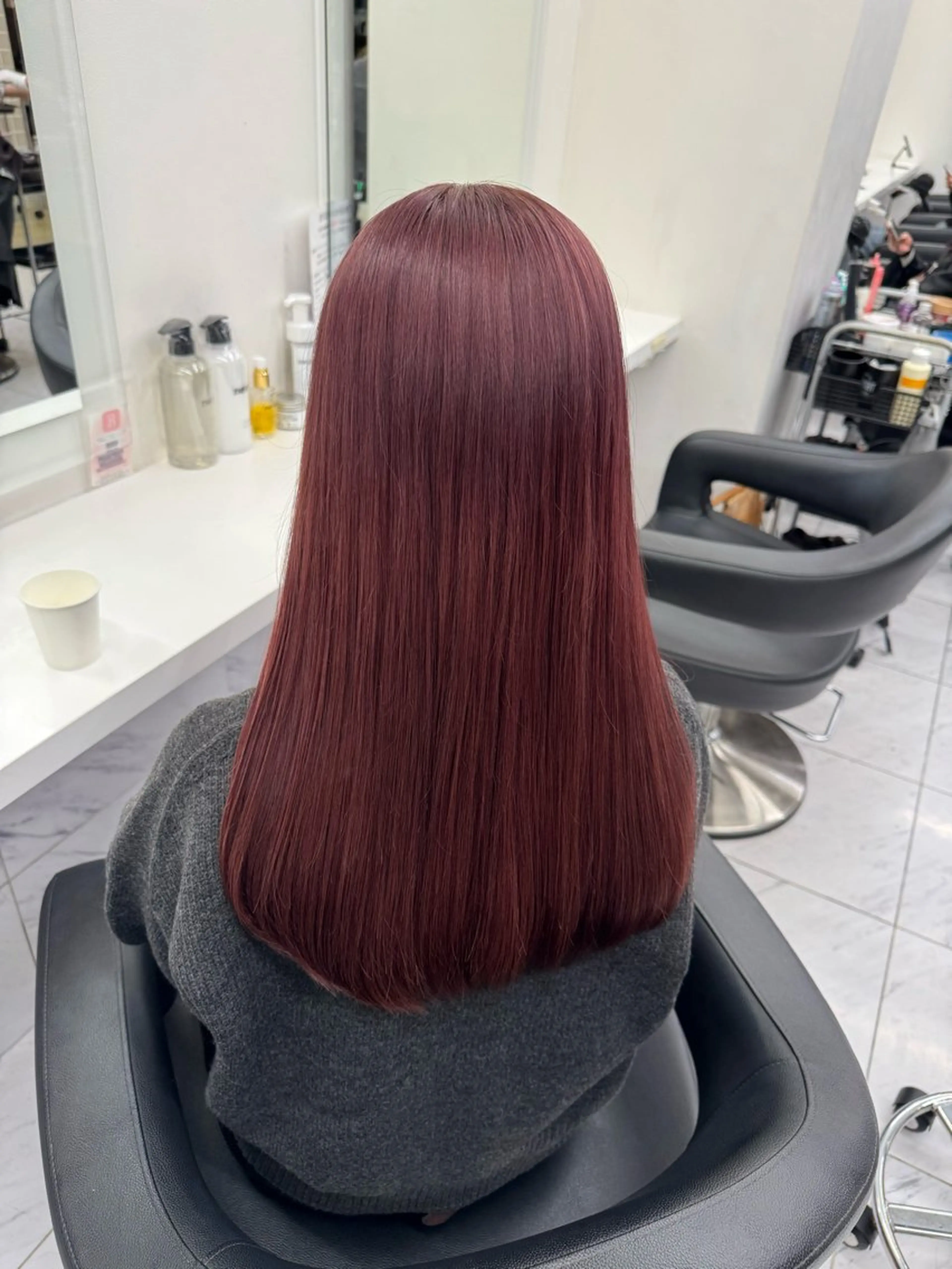 ロング カラー パーマ ヘアアレンジ メンズ キッズ 🩰トレンド垢抜け ヘアUNITED🩰のヘアスタイル