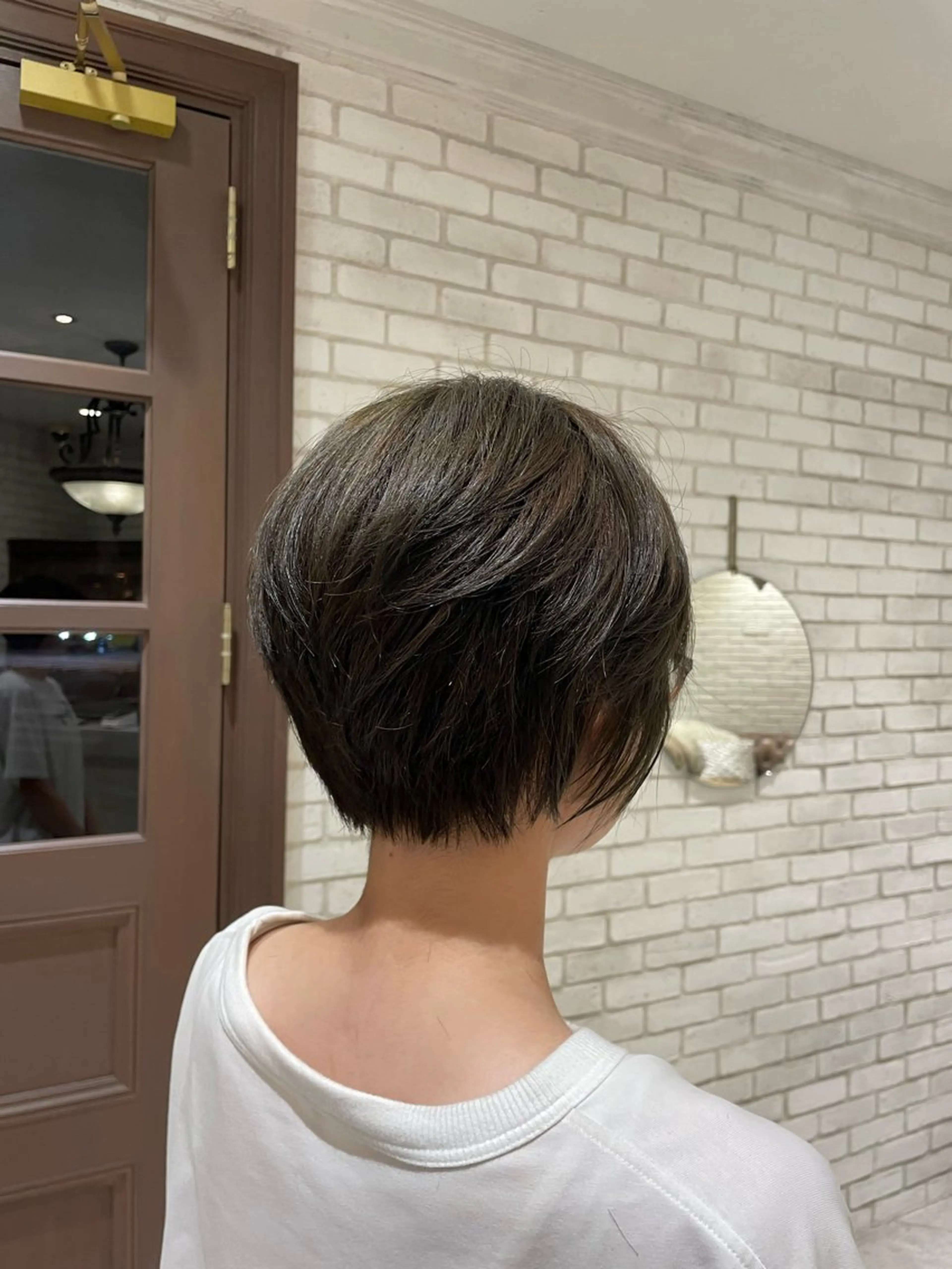 ショート ショートヘア シモカワ マシロのヘアスタイル