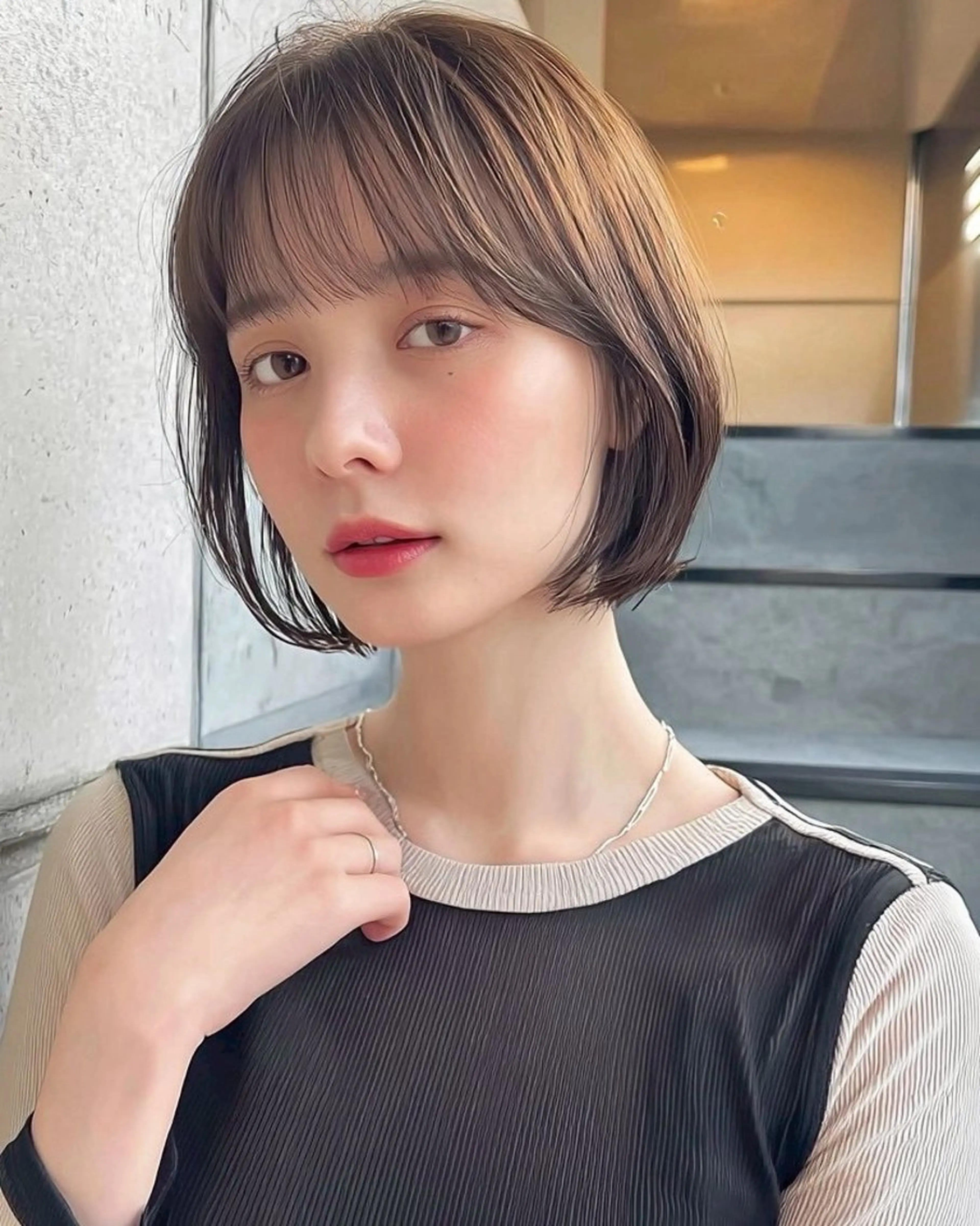 ショート カット 水町 幸基のヘアスタイル