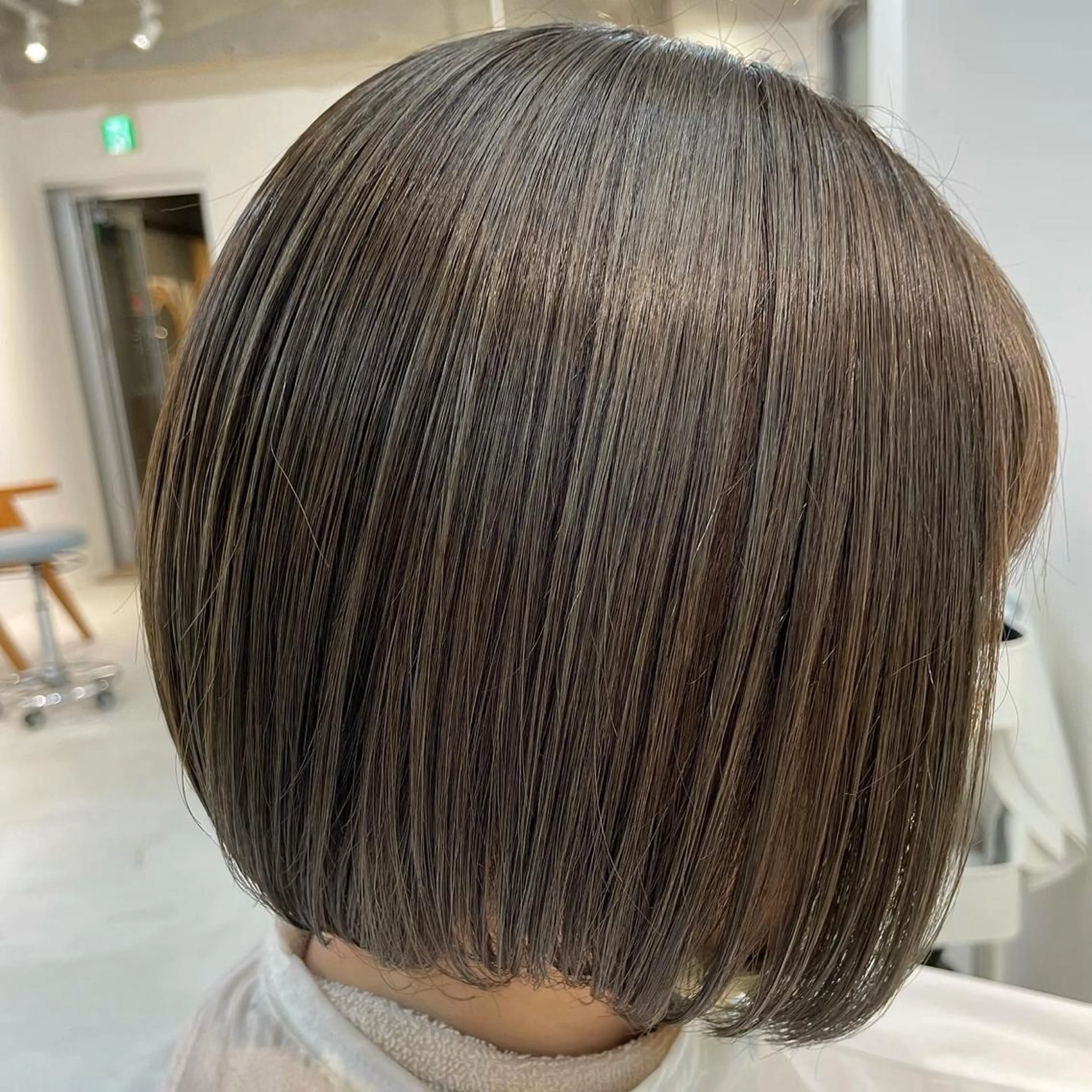 カラー ベージュカラー オレンジ カット ヘアカラー トリートメント fit/ madokaのヘアスタイル