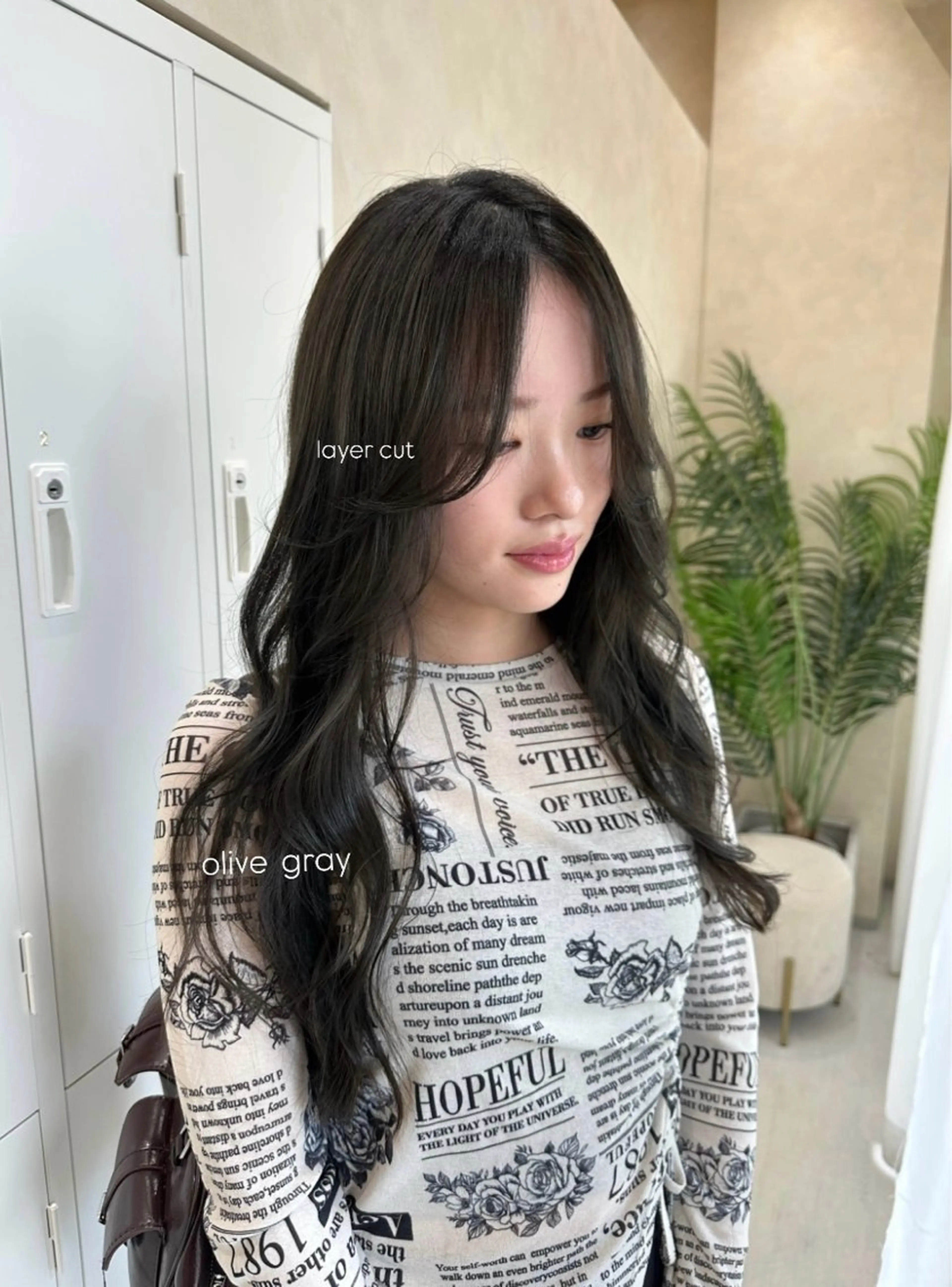 ロング 似合わせカット 骨格補正カット/ 宮城麗可のヘアスタイル