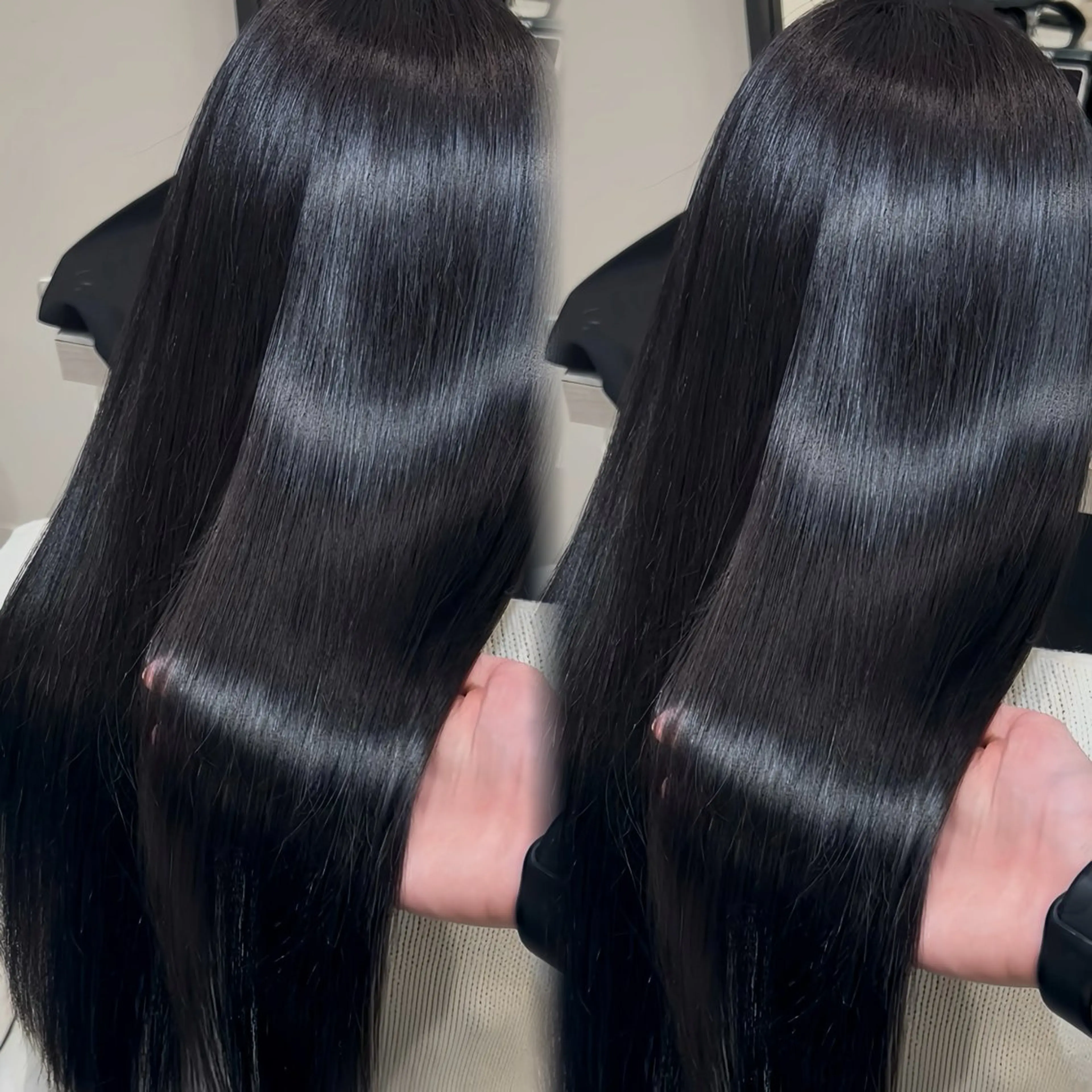 ロング 縮毛矯正 トリートメント Euphoria新宿店所属・新宿/透明感カラー/ 縮毛矯正/SHOKIのヘアスタイル