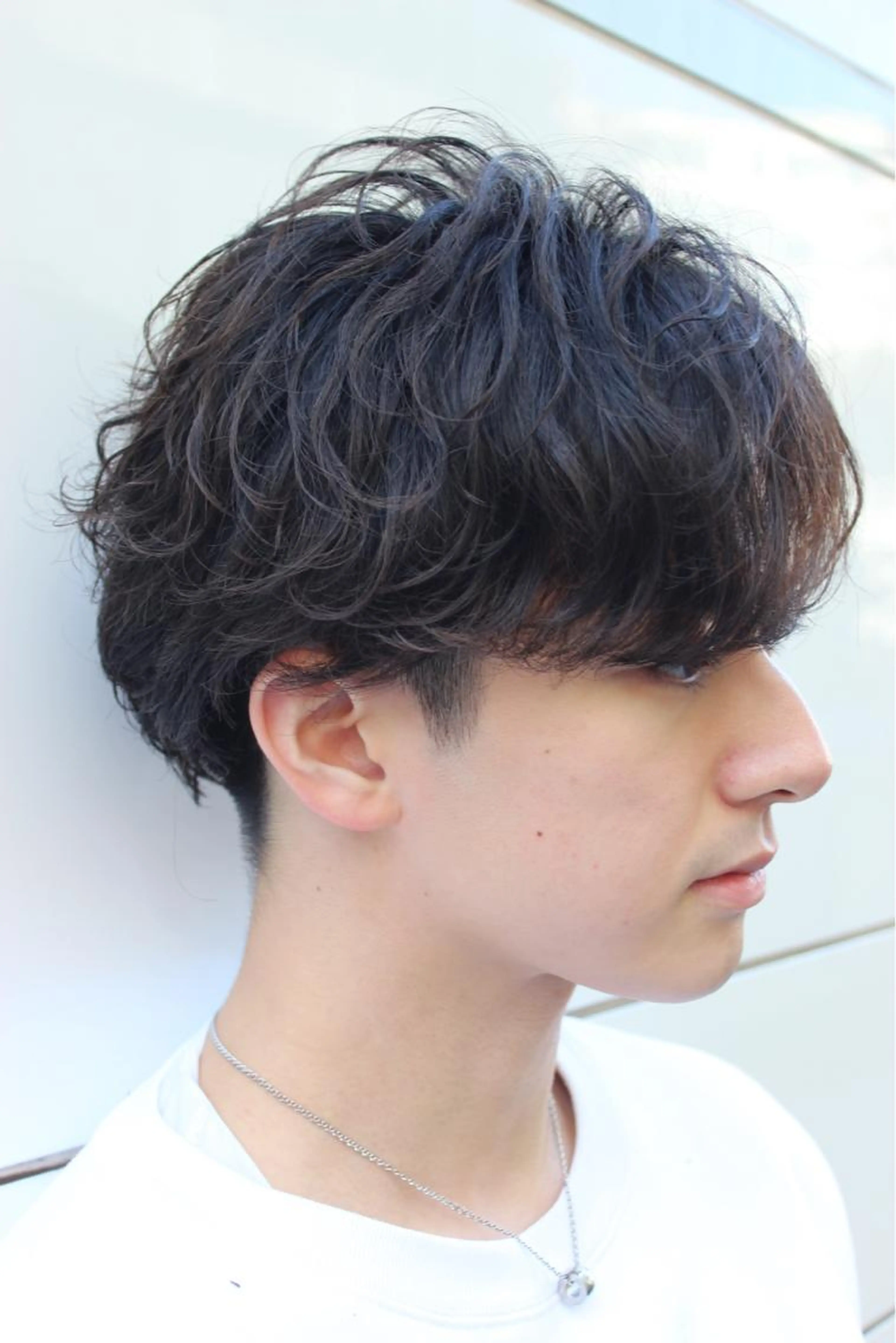 メンズパーマの写真