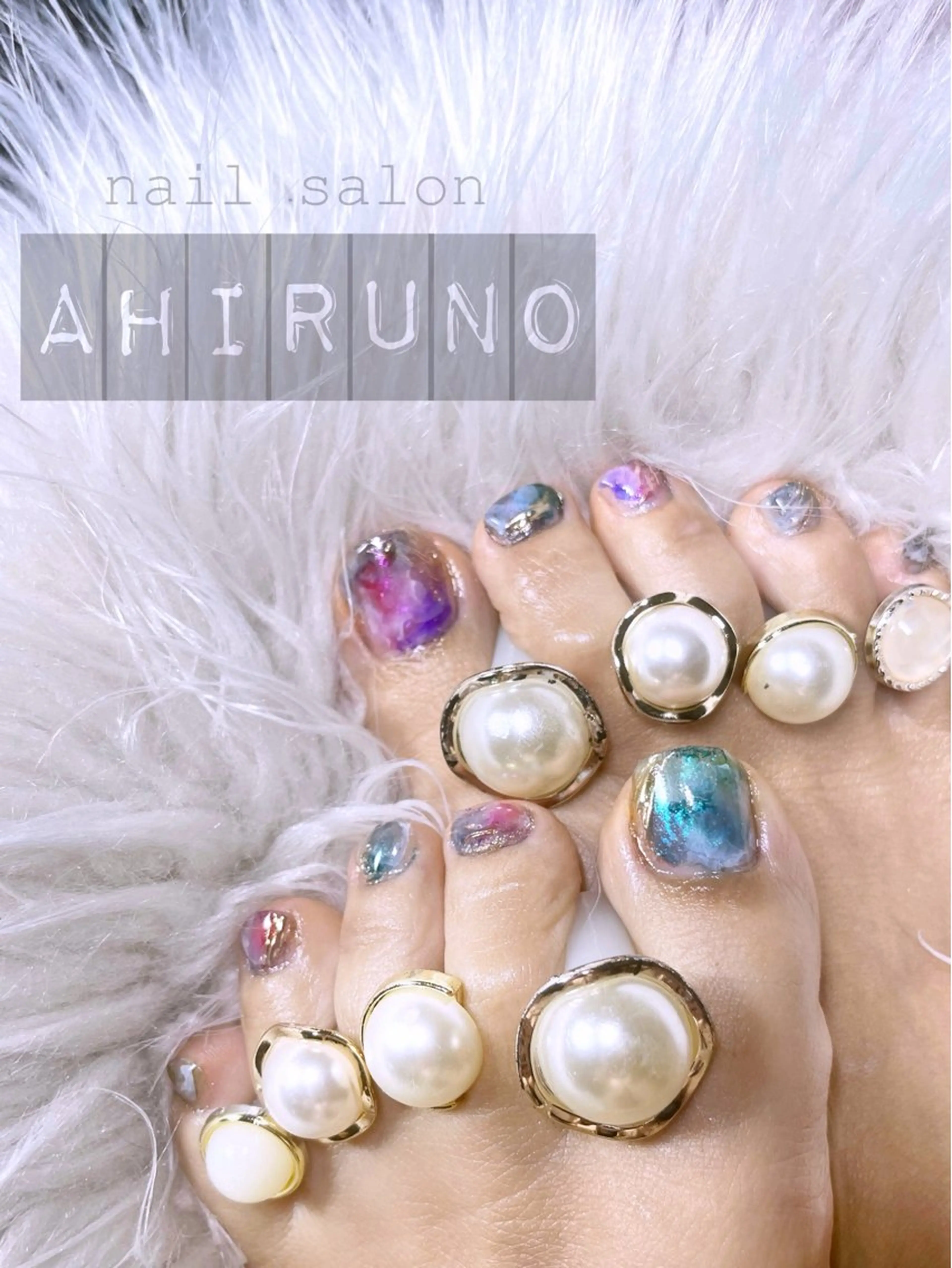 ネイル フットネイル ジェルネイル ニュアンスネイル フットネイル ａｈｉｒｕｎｏ ✿ ｙｕiのネイルデザイン
