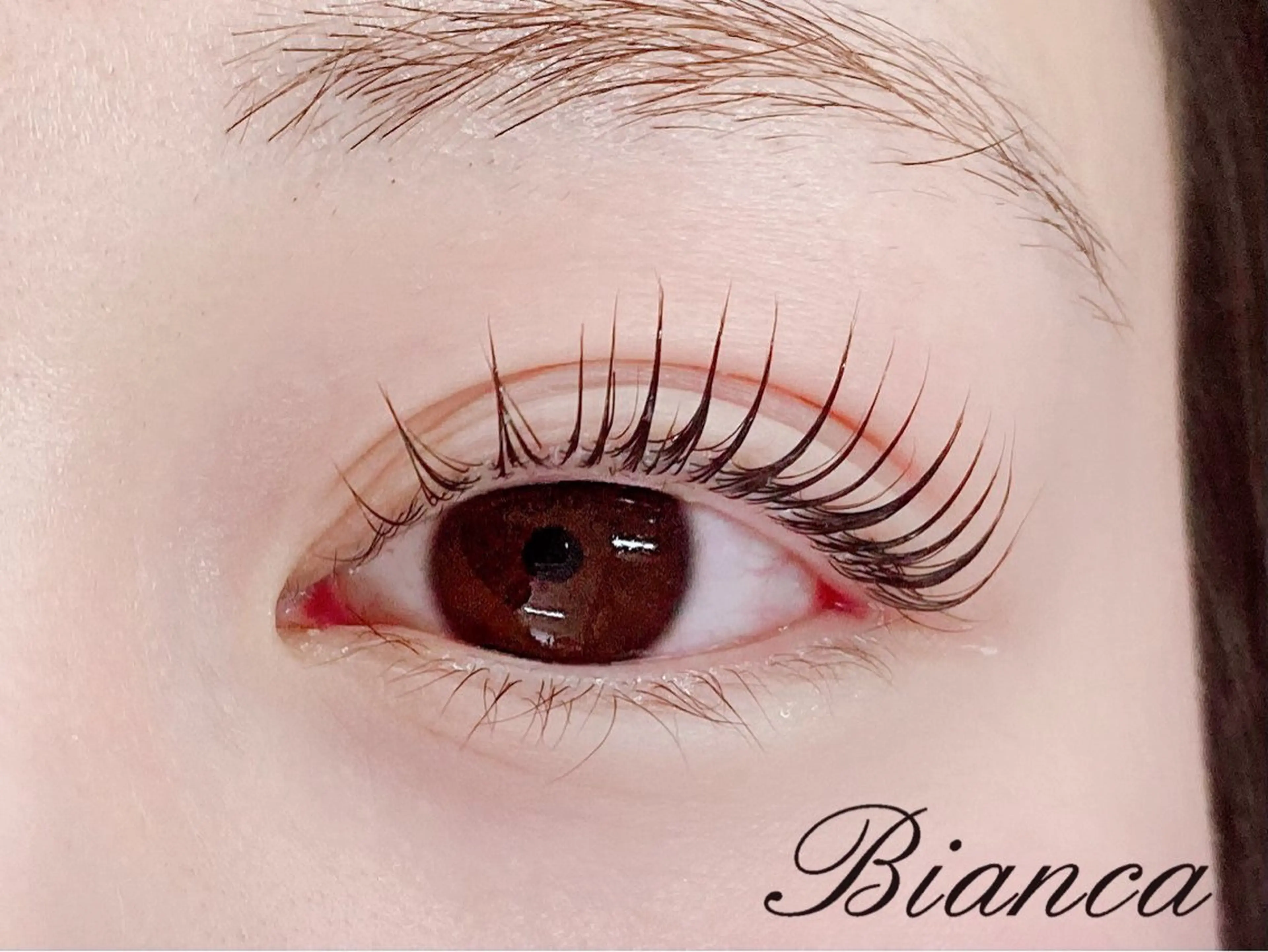 マツエク・マツパ 束感まつ毛 マツパ ︎✧Bianca中野 ／ナカジマ︎✧のマツエク・マツパデザイン