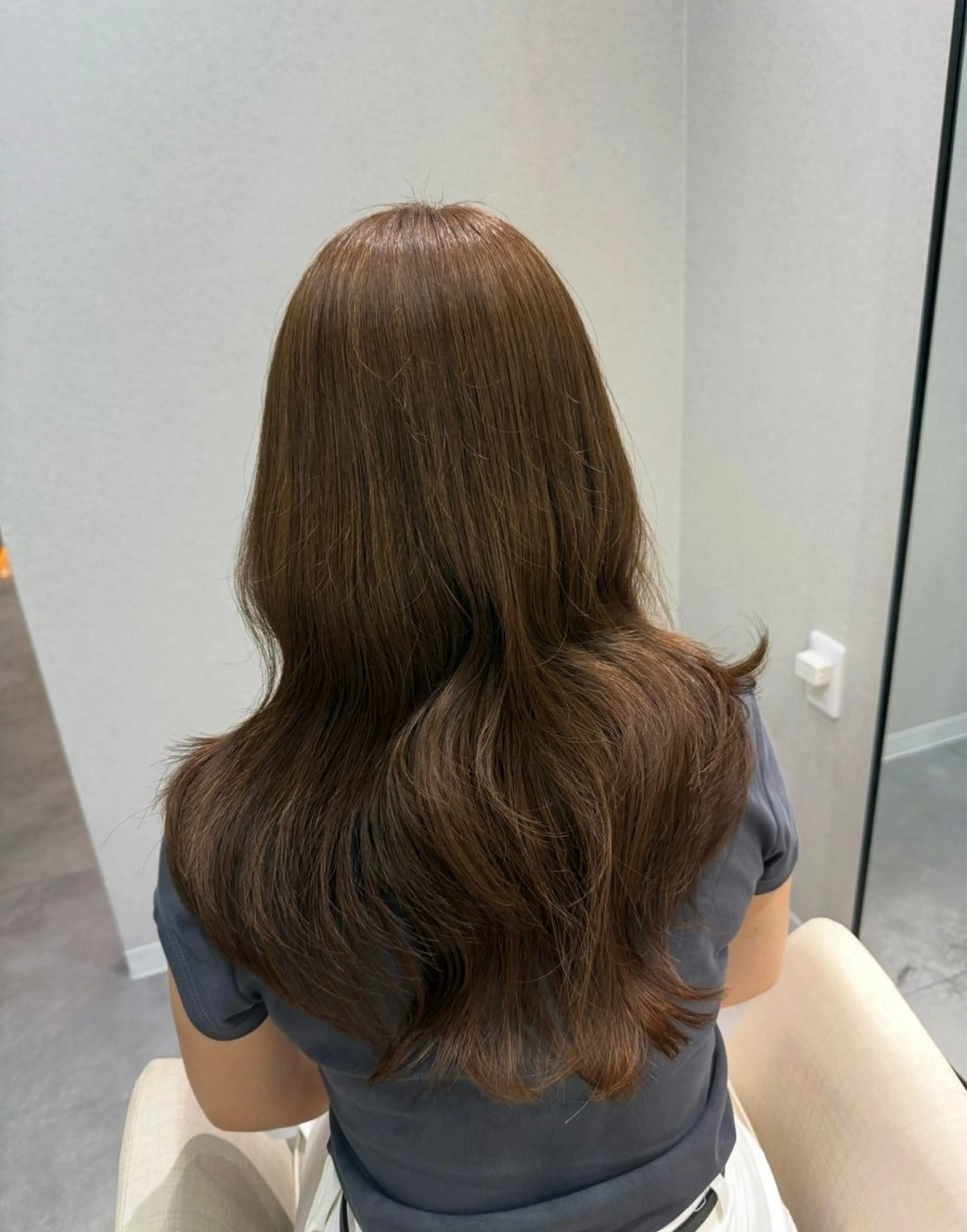 カラー lilu所属・韓国ヘア/ うる艶髪 🪽🫧Neneのヘアスタイル