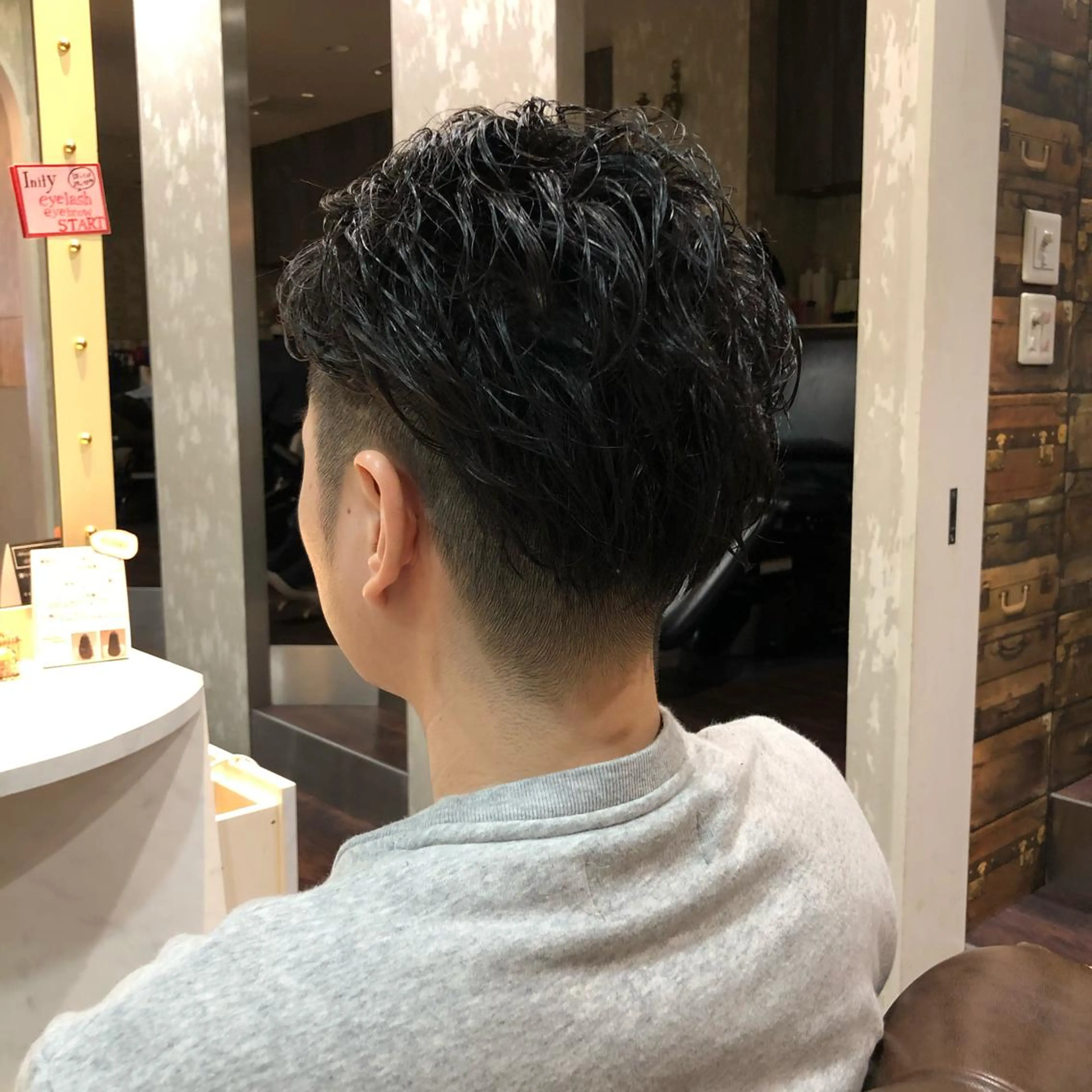 メンズ メンズパーマ 西川 仁のヘアスタイル