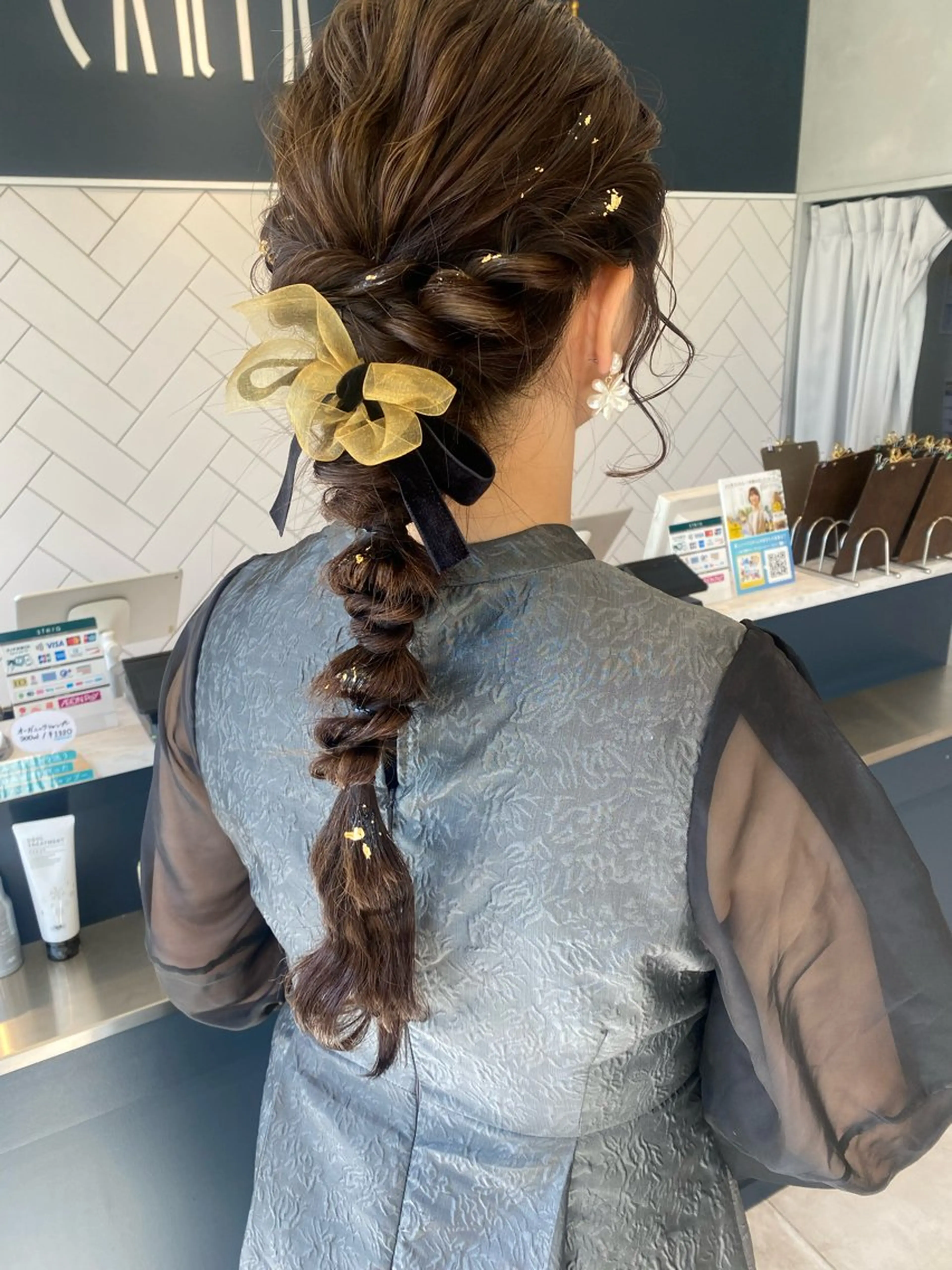 ロング ヘアアレンジ 久保田 茜のヘアスタイル