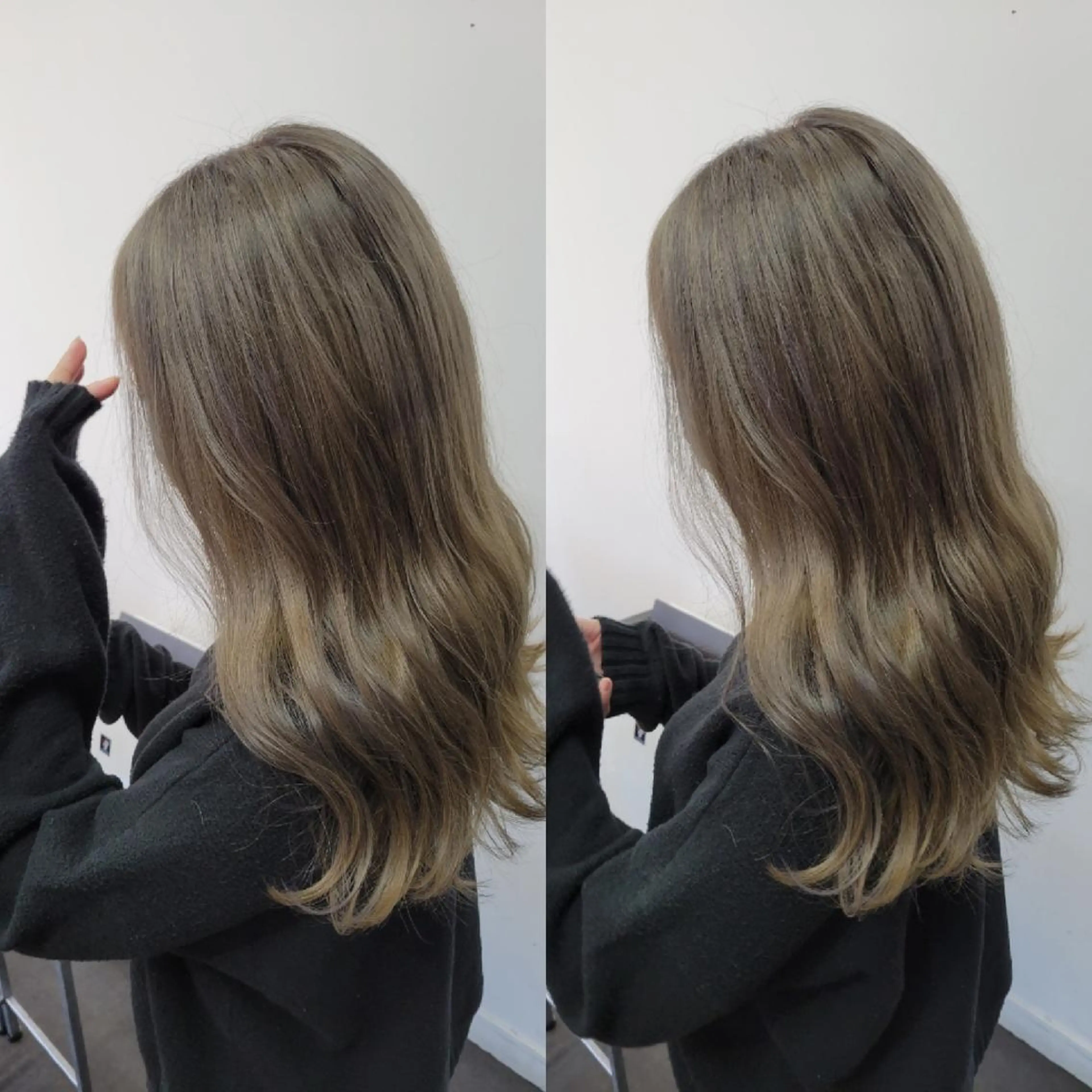 ロング ヘアカラー トリートメント U&i所属・平田 広大のヘアスタイル