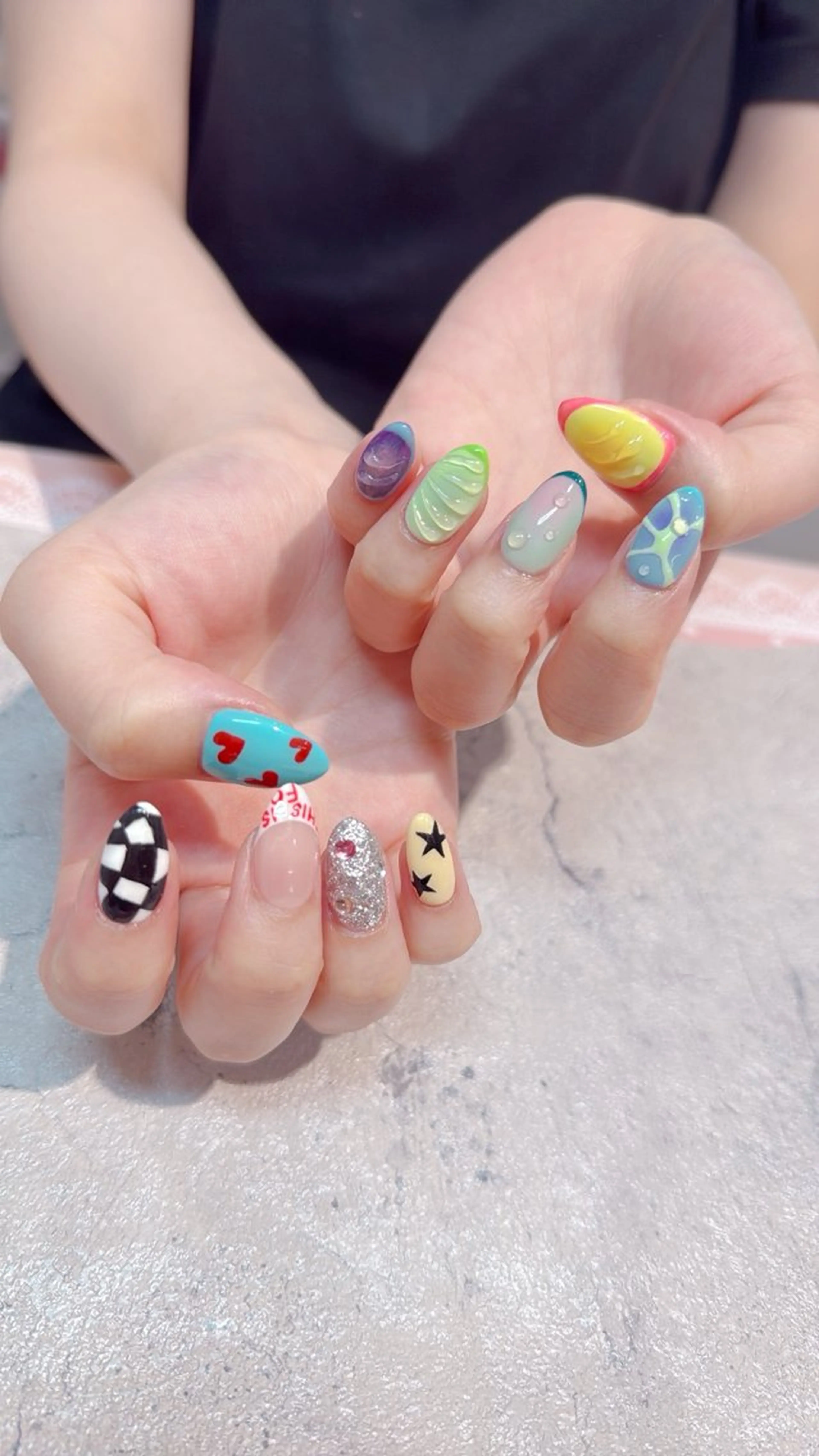ネイル ハンドネイル BUNNYNAIL MARINのネイルデザイン