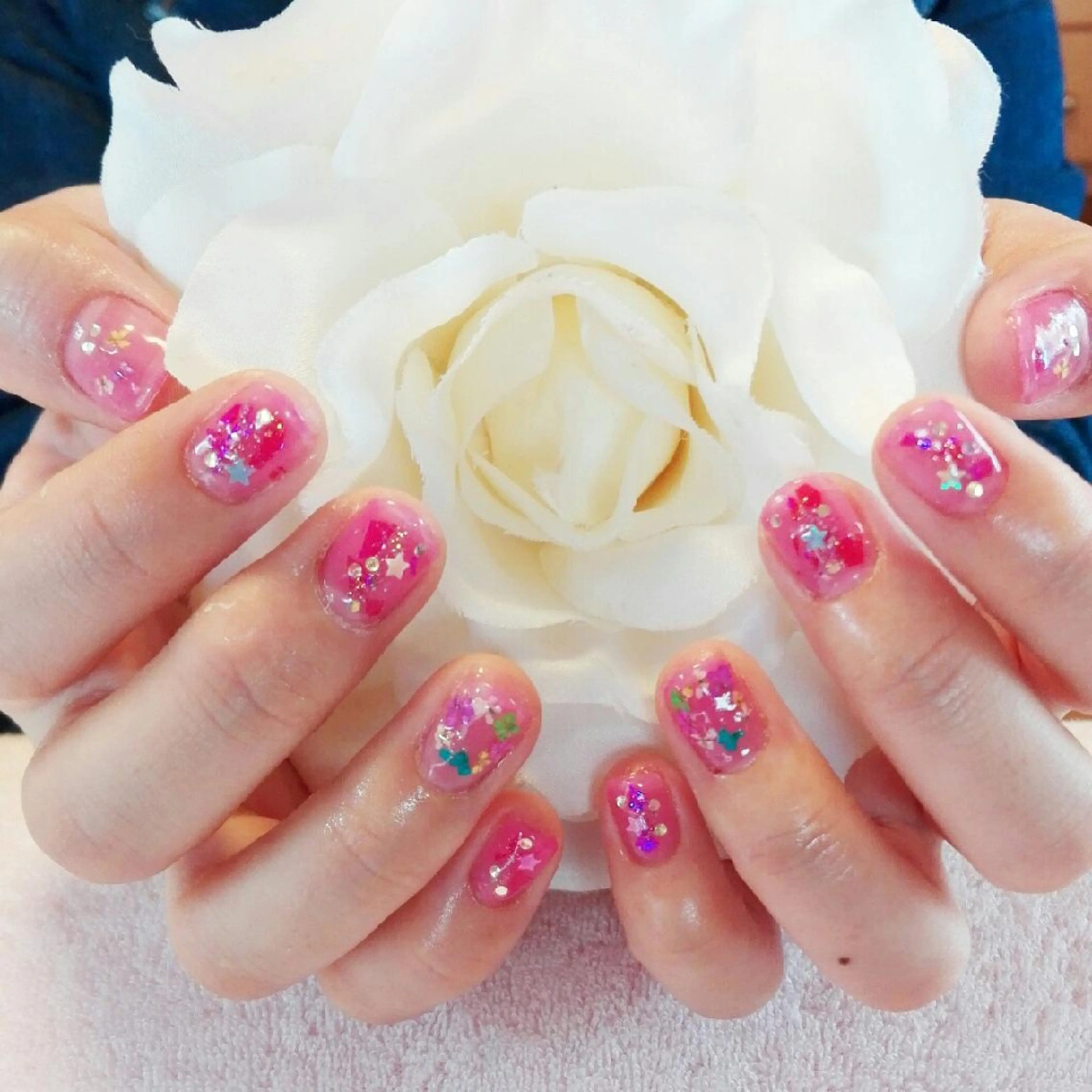 ネイル フラワーネイル 持ち込み MANA MANAのネイルデザイン